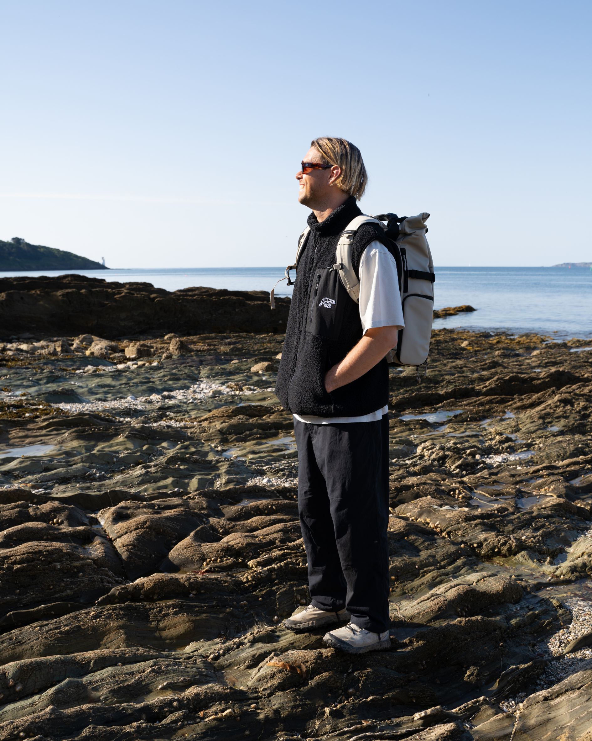 Polybear Sherpa Gilet - Black
