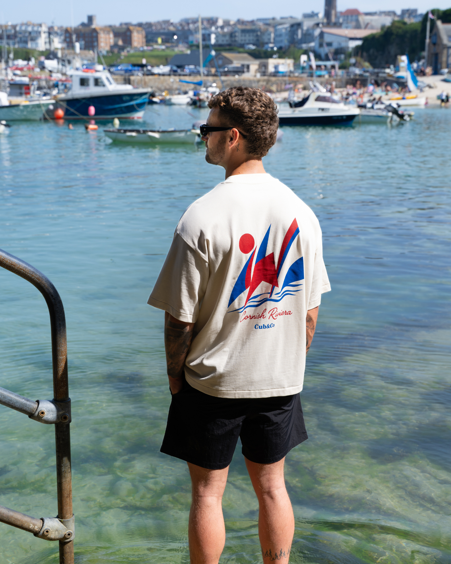 Riviera Heavyweight Box T-Shirt – Cornish Cream