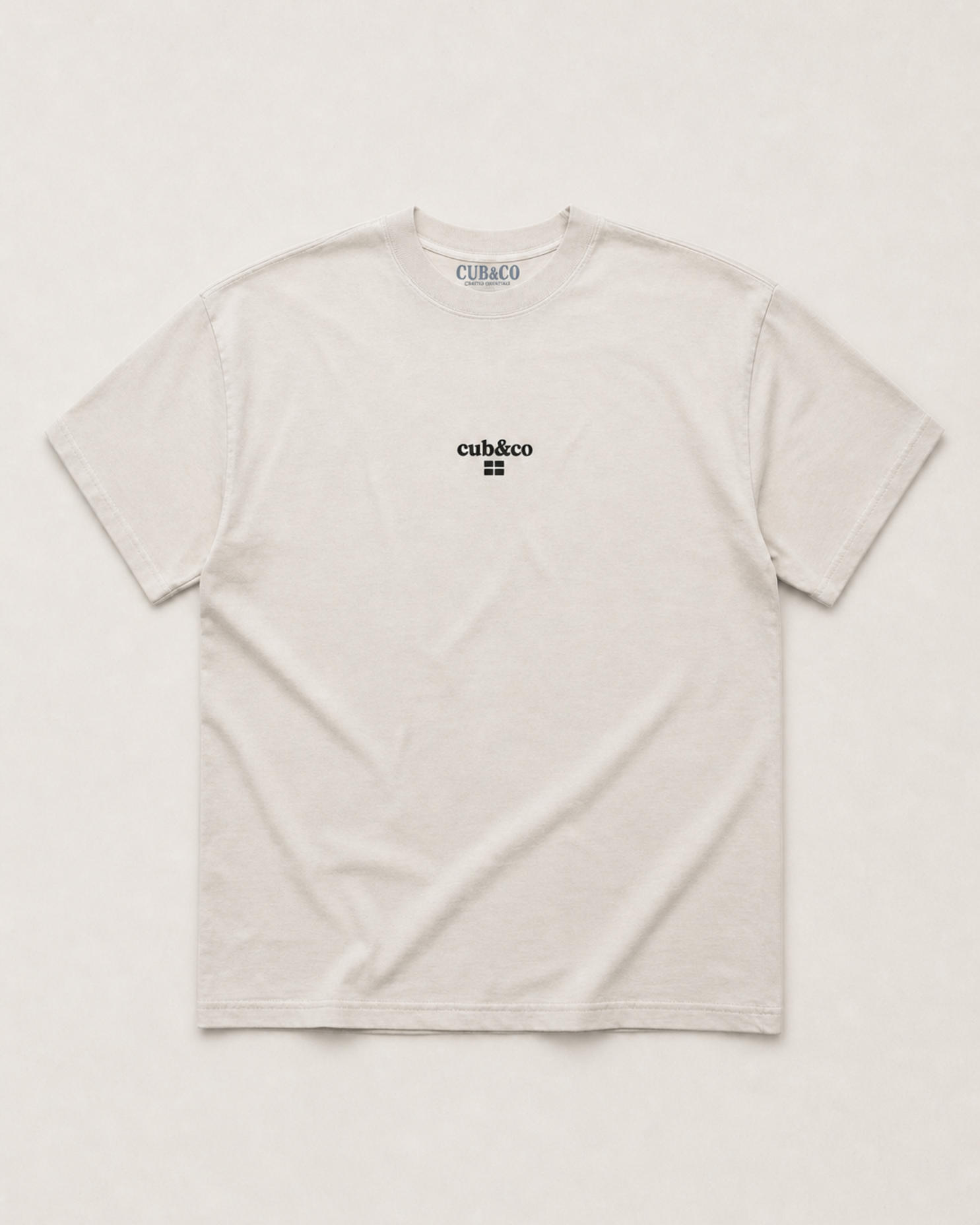 Kernow Washed Cream T-Shirt