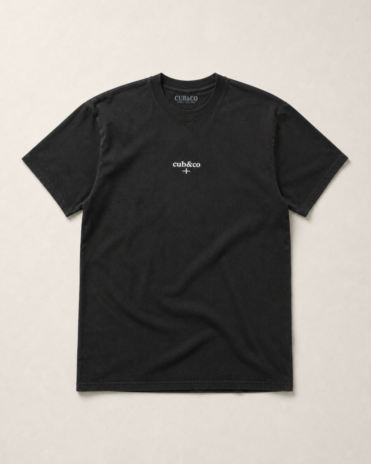 Kernow Washed Black T-Shirt