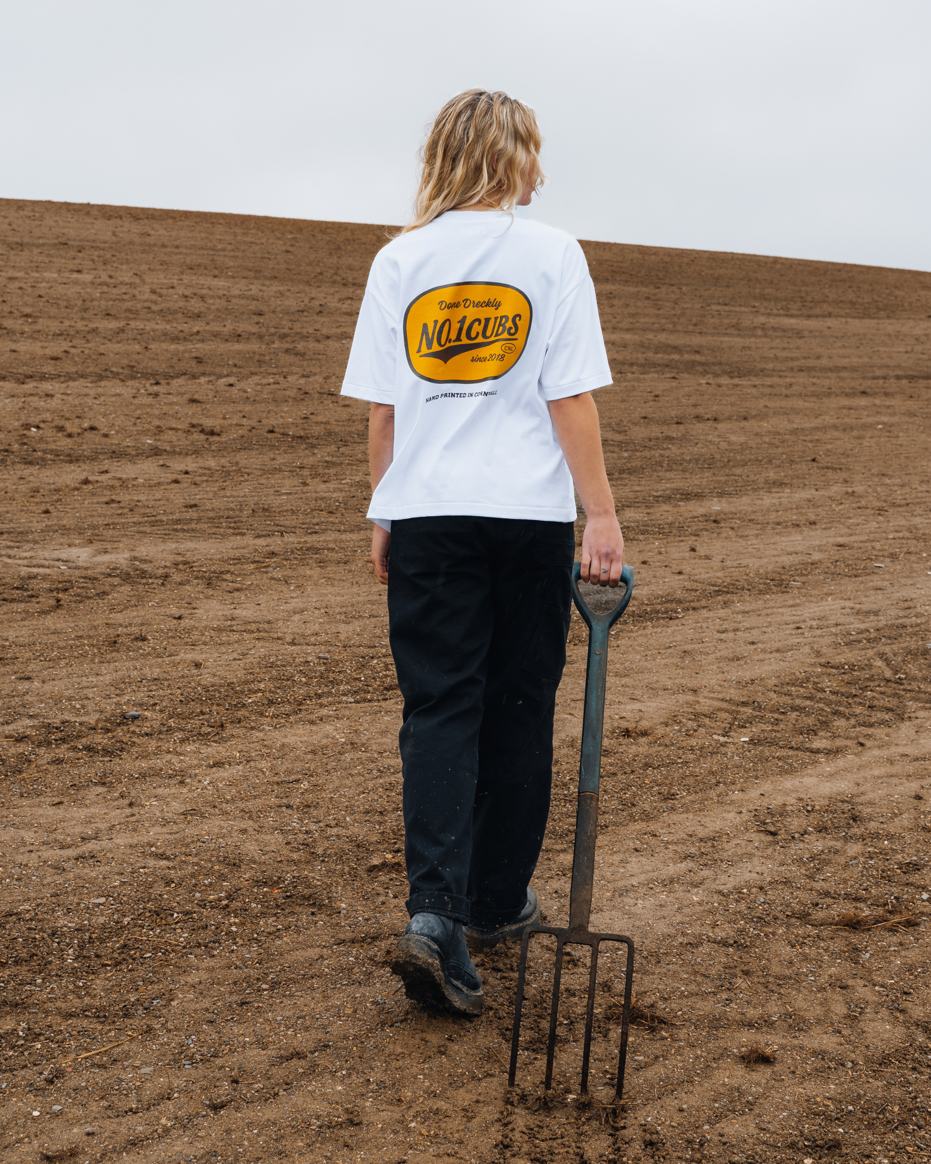 Dreckly Heavyweight Box T-Shirt - White