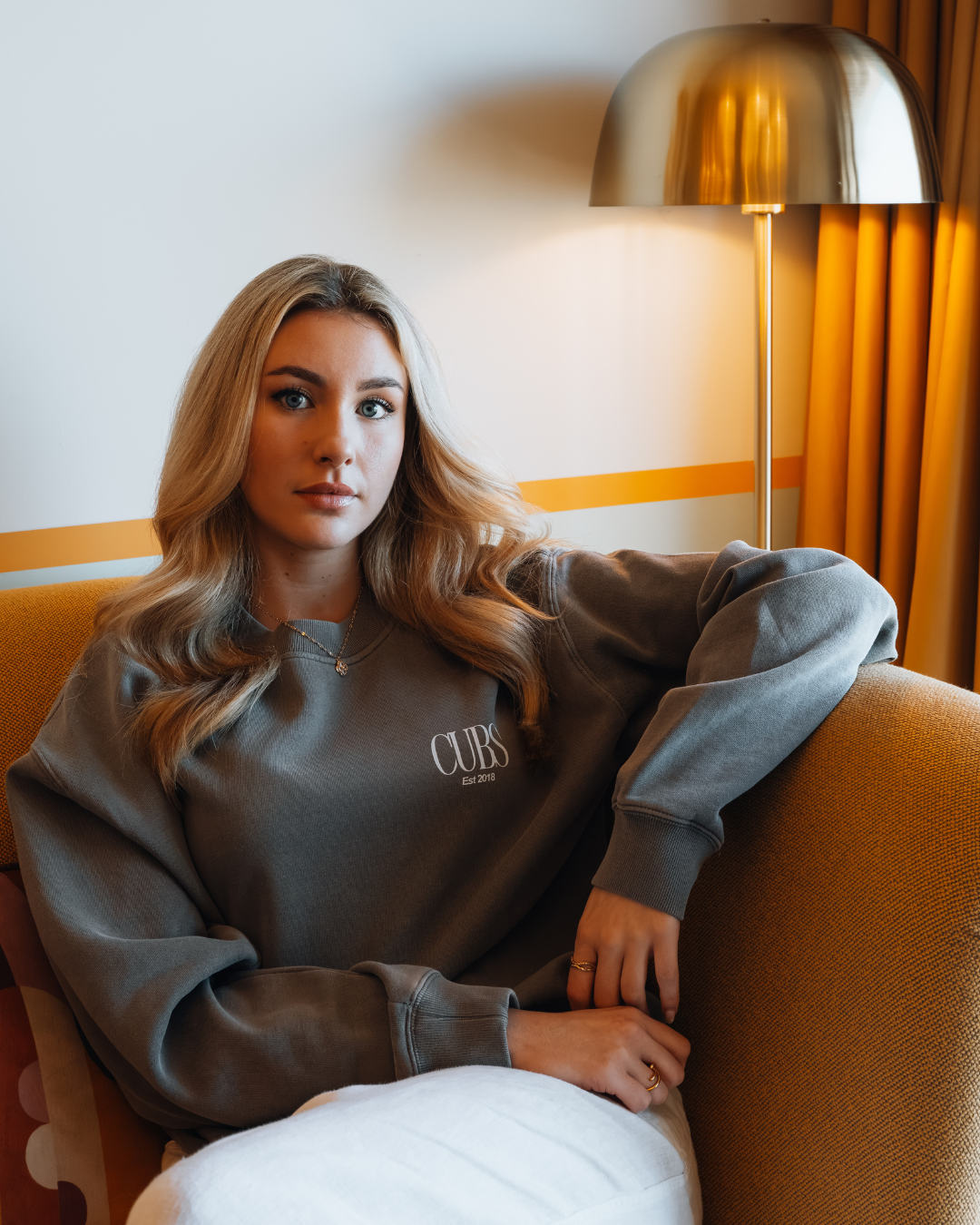 Coffee Club Heavyweight Sweatshirt - Washed Brown