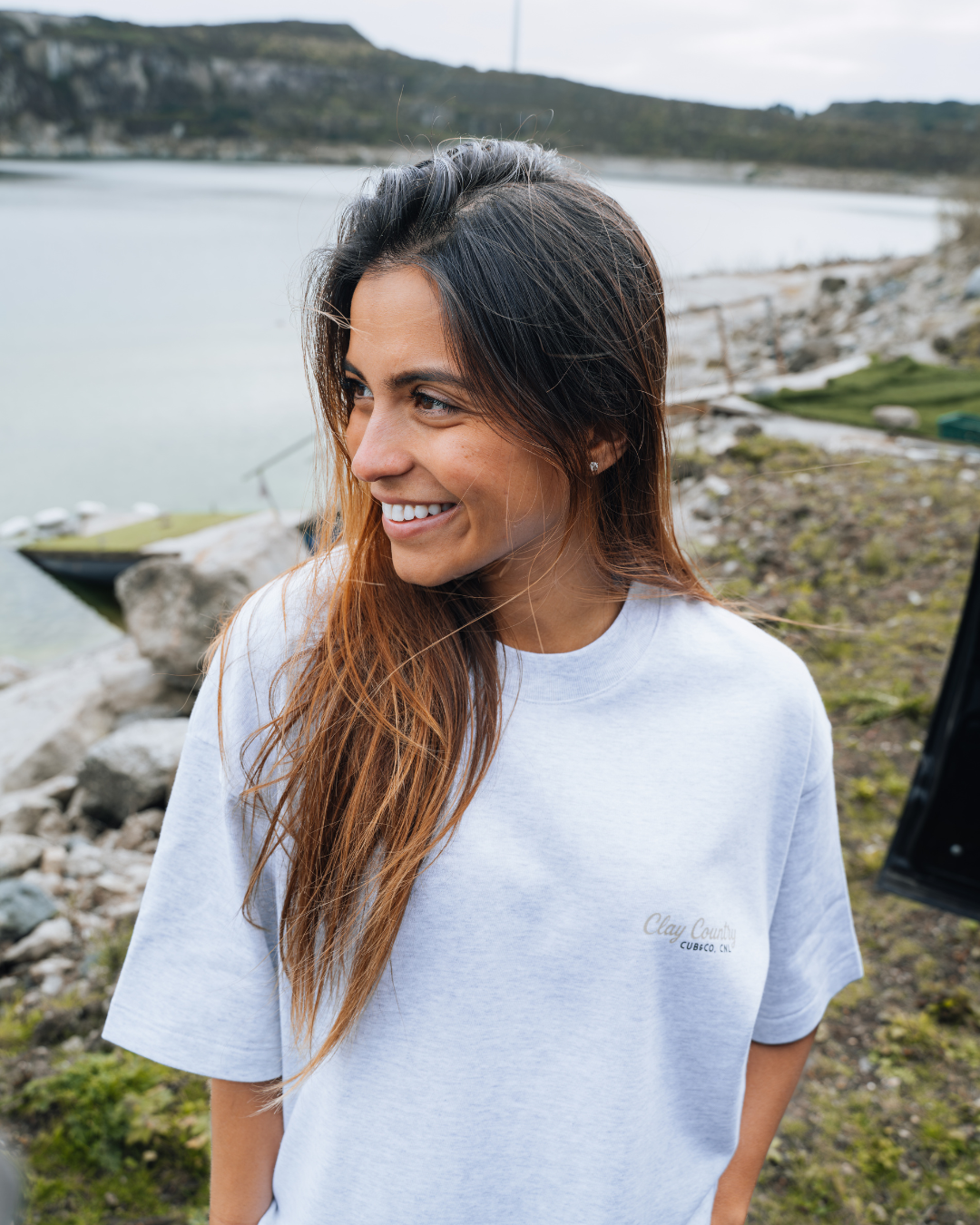 Clay Country Heavyweight Box T-Shirt – Ash Grey