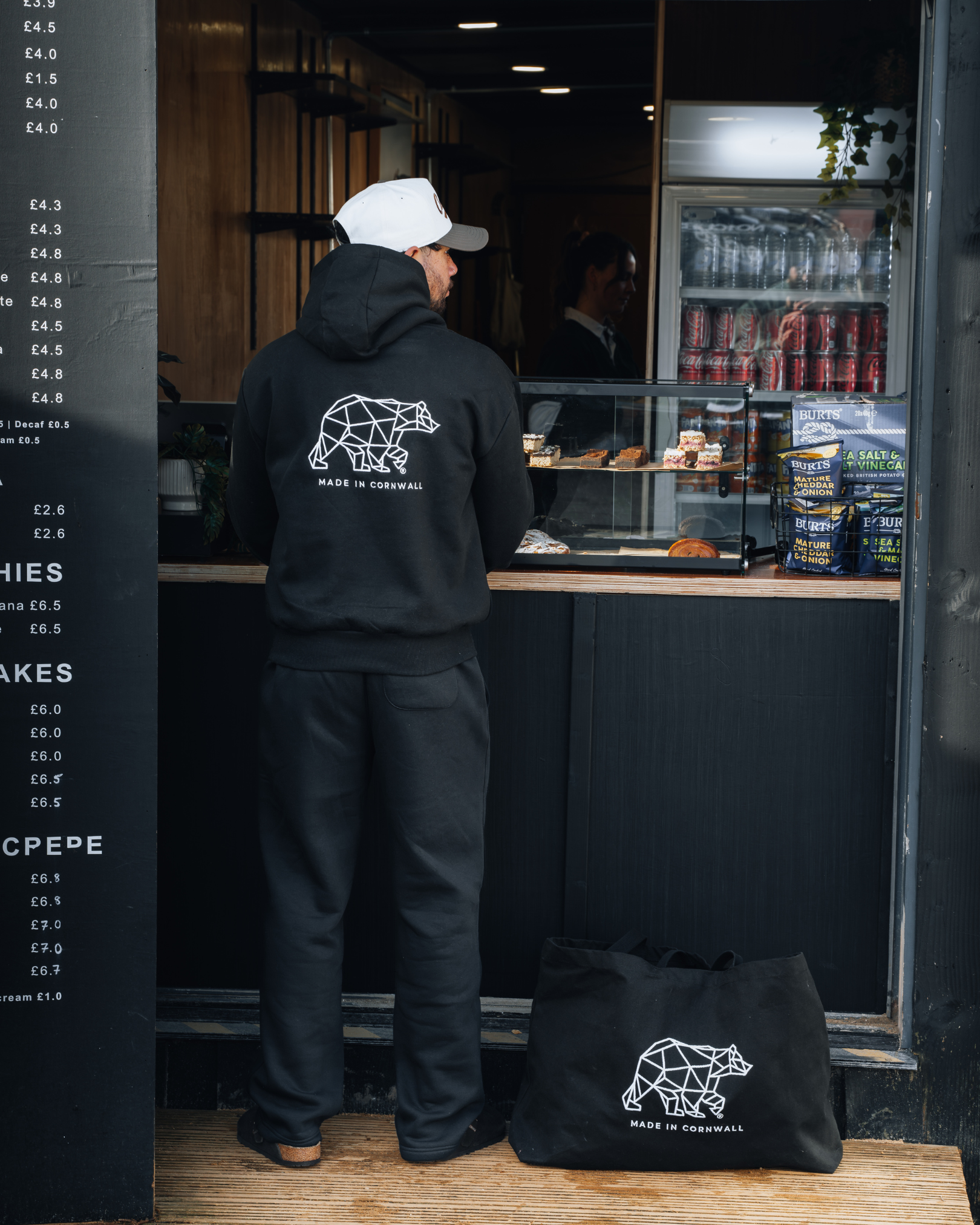 Polybear Heavyweight Hoodie - Black