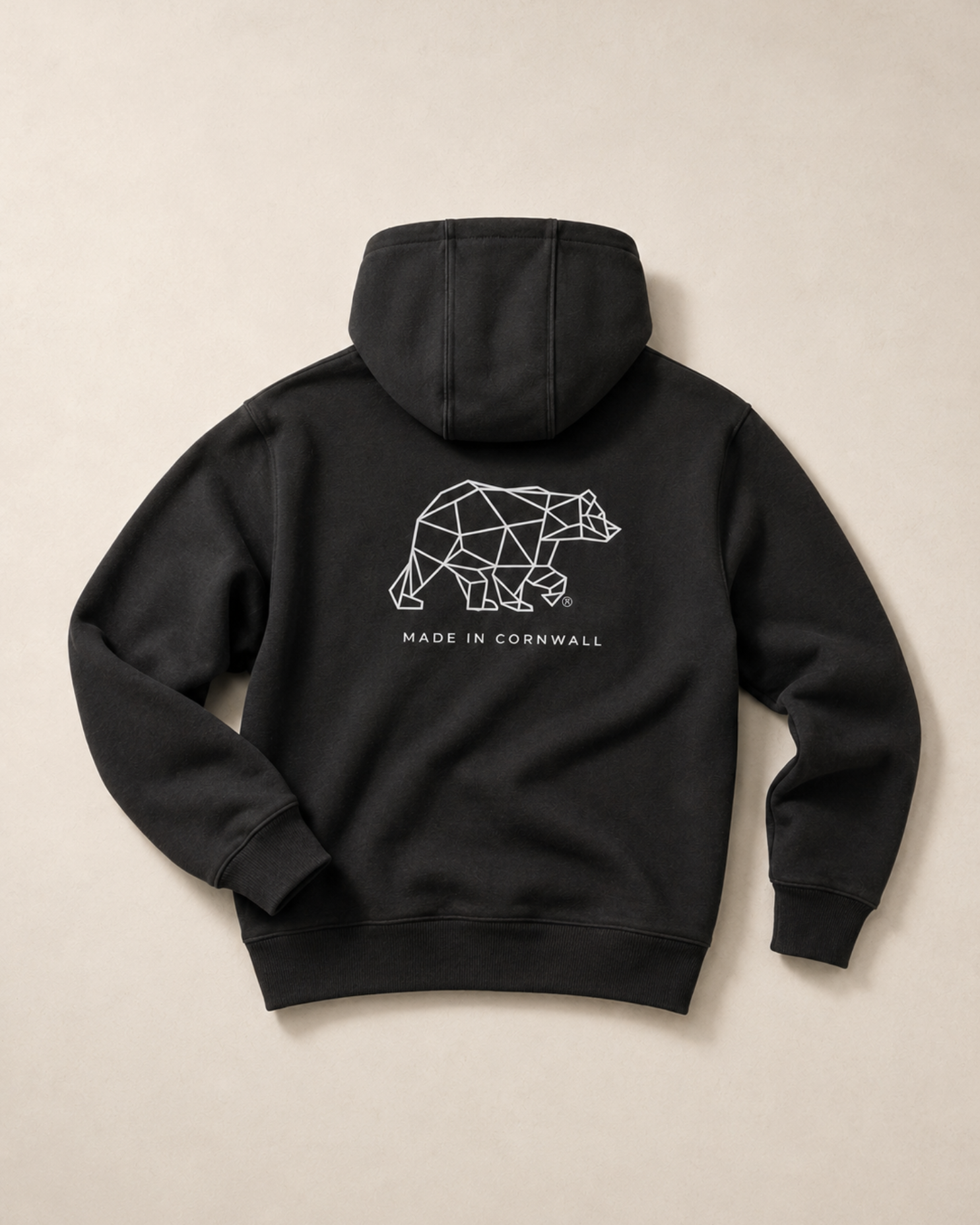 Bear Heavyweight Hoodie - Black