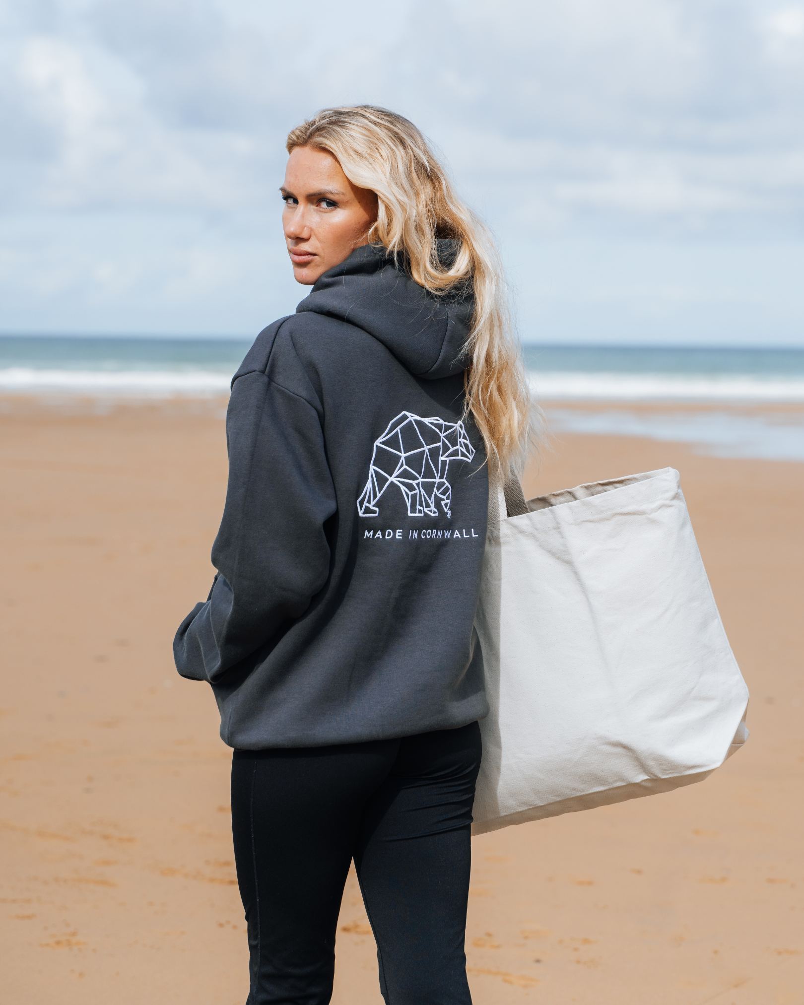 Polybear Heavyweight Hoodie - Slate Grey