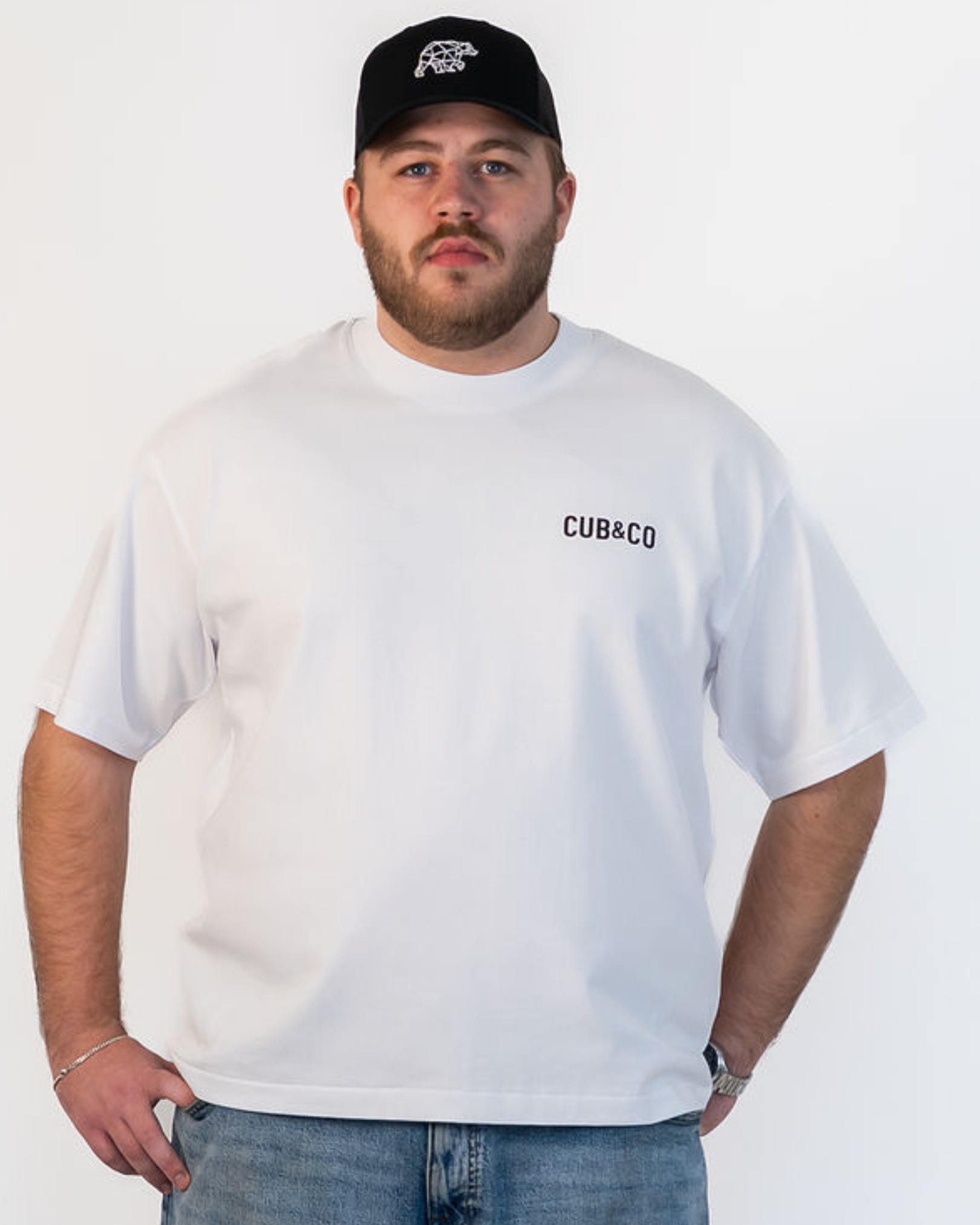 Polybear Black Trucker Cap