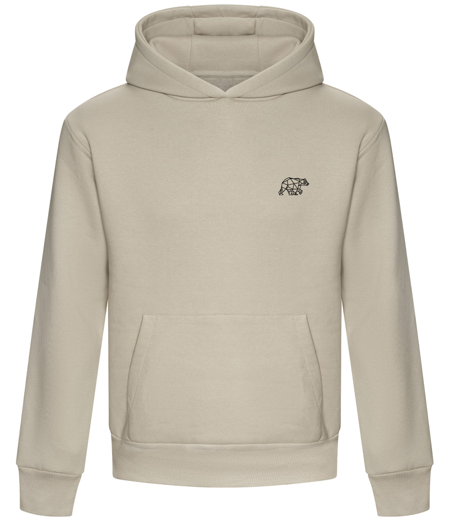 3 Tier Heavyweight Hoodie - Sand
