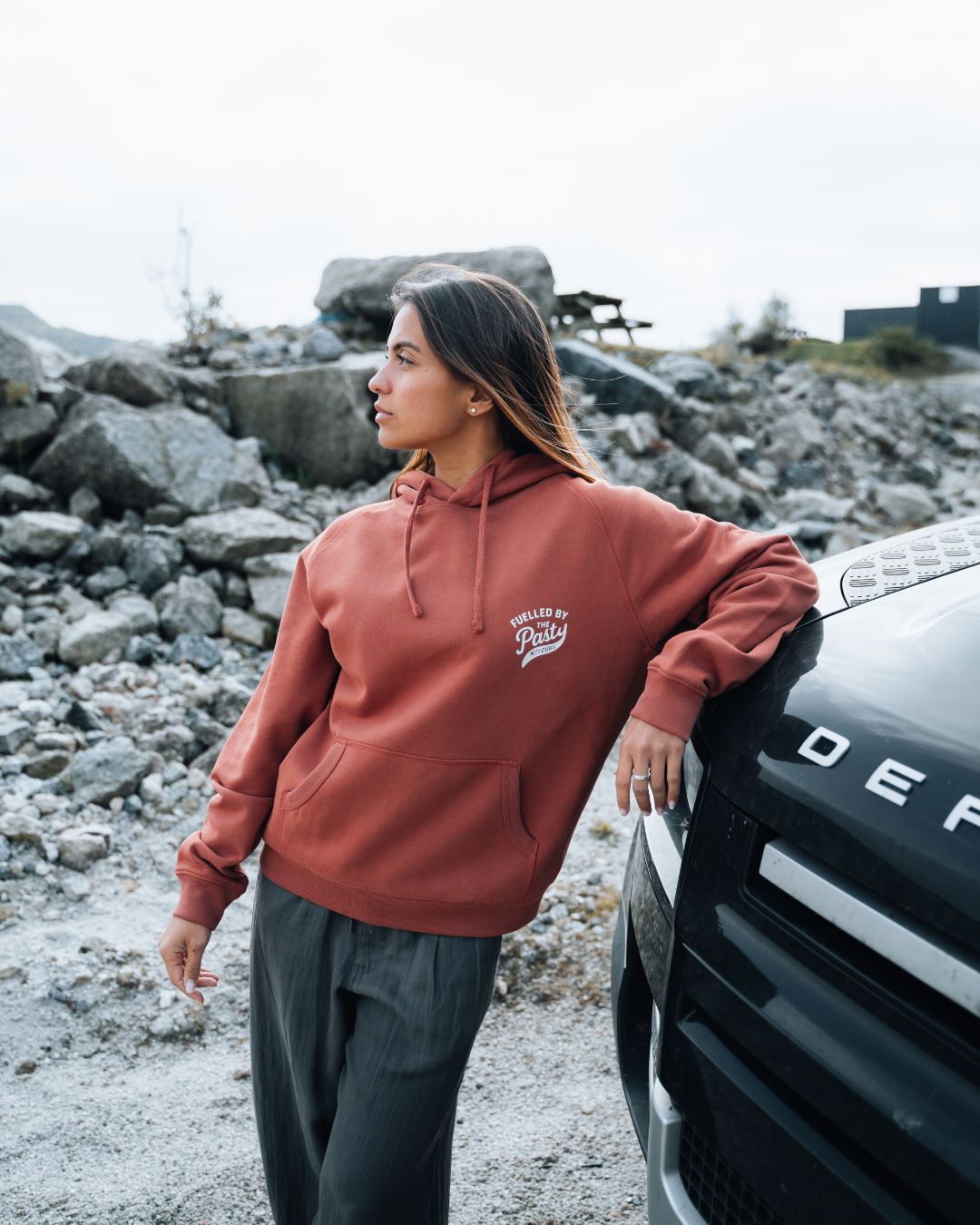 Pasty Heavyweight Hoodie - Burnt Orange