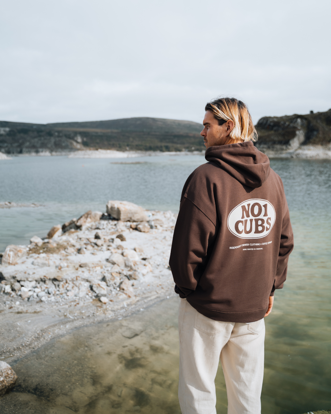 Oval Heavyweight Hoodie - Brown