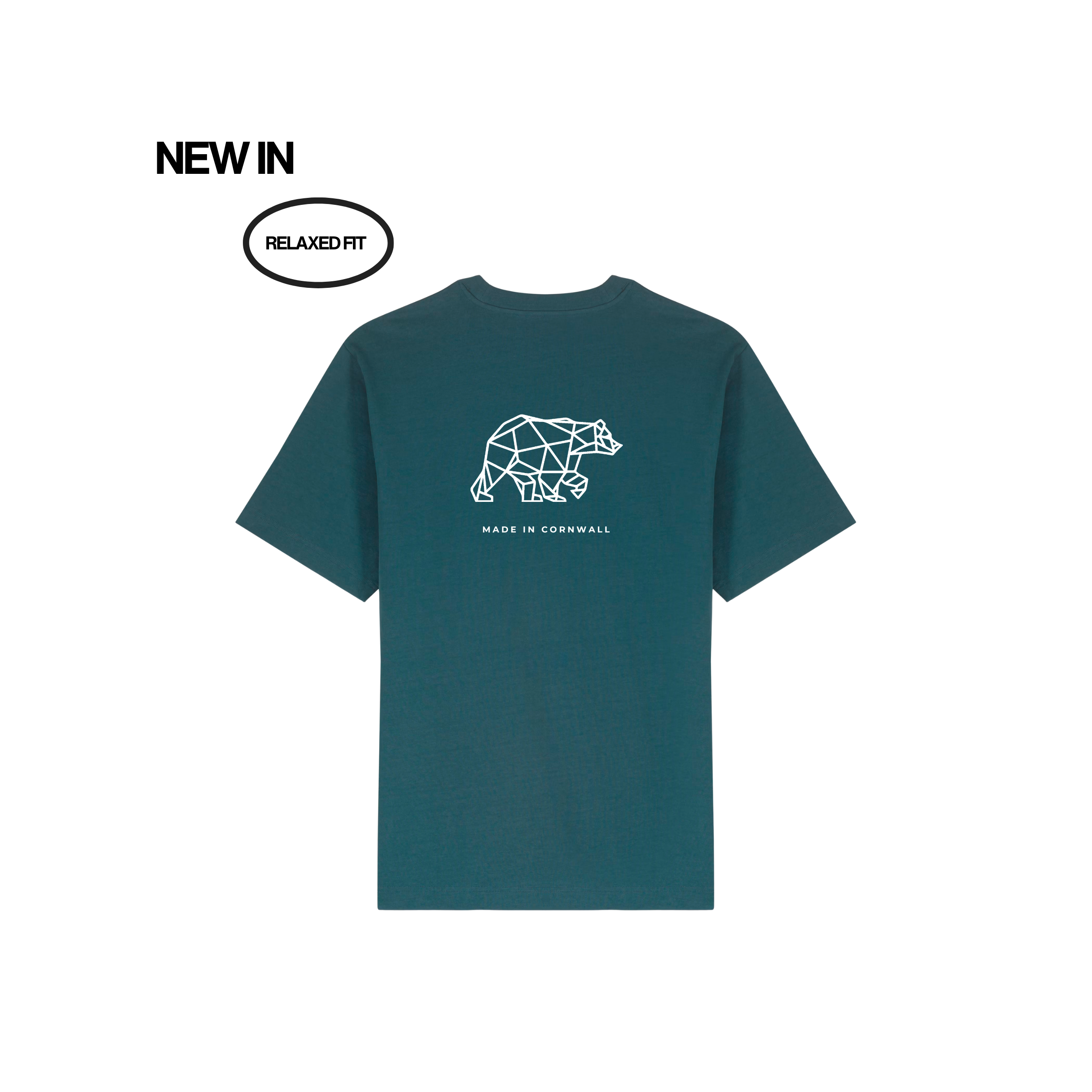 Polybear Heavyweight Relaxed T-Shirt - Sea Teal