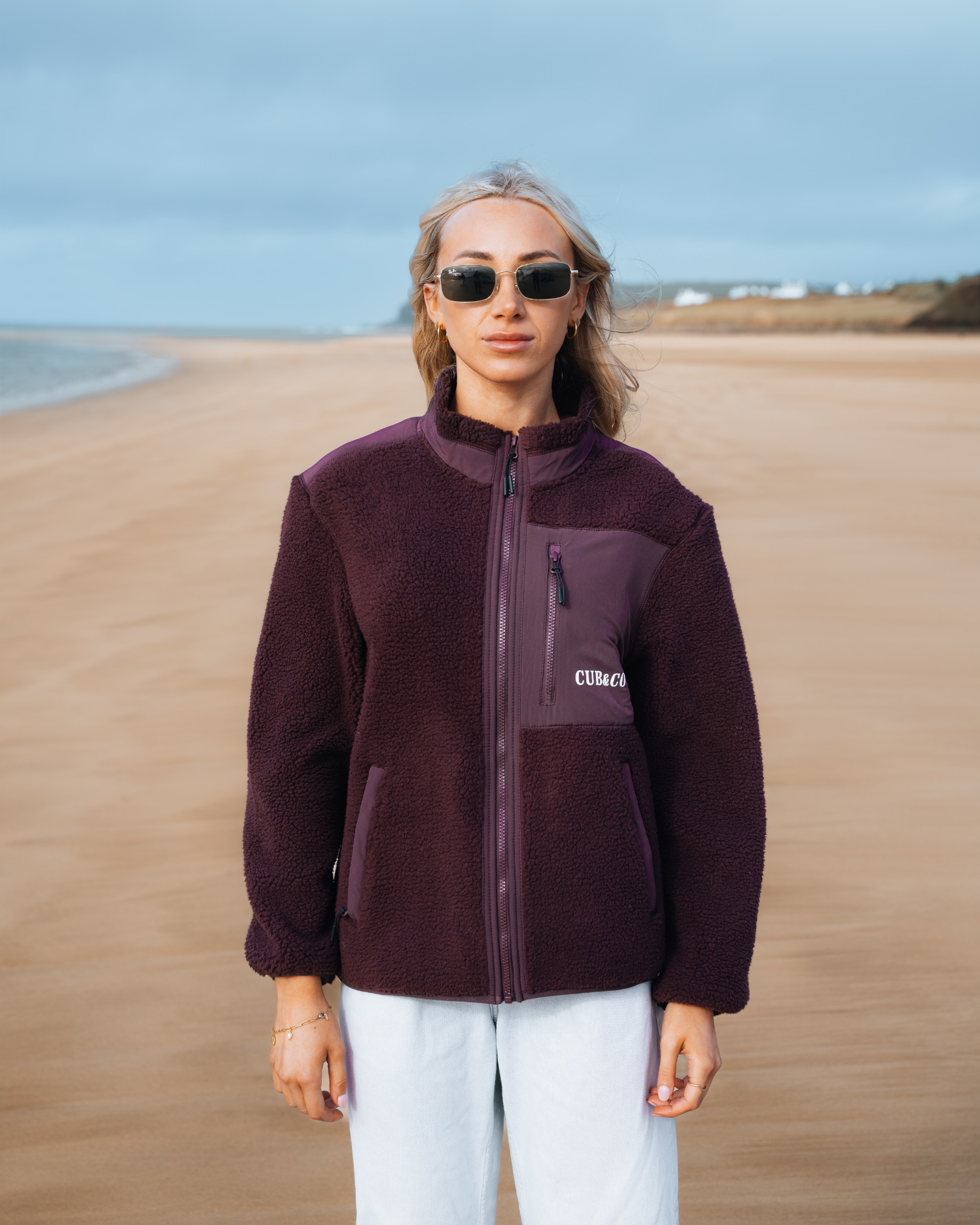 Cub&Co Fleece - Vino