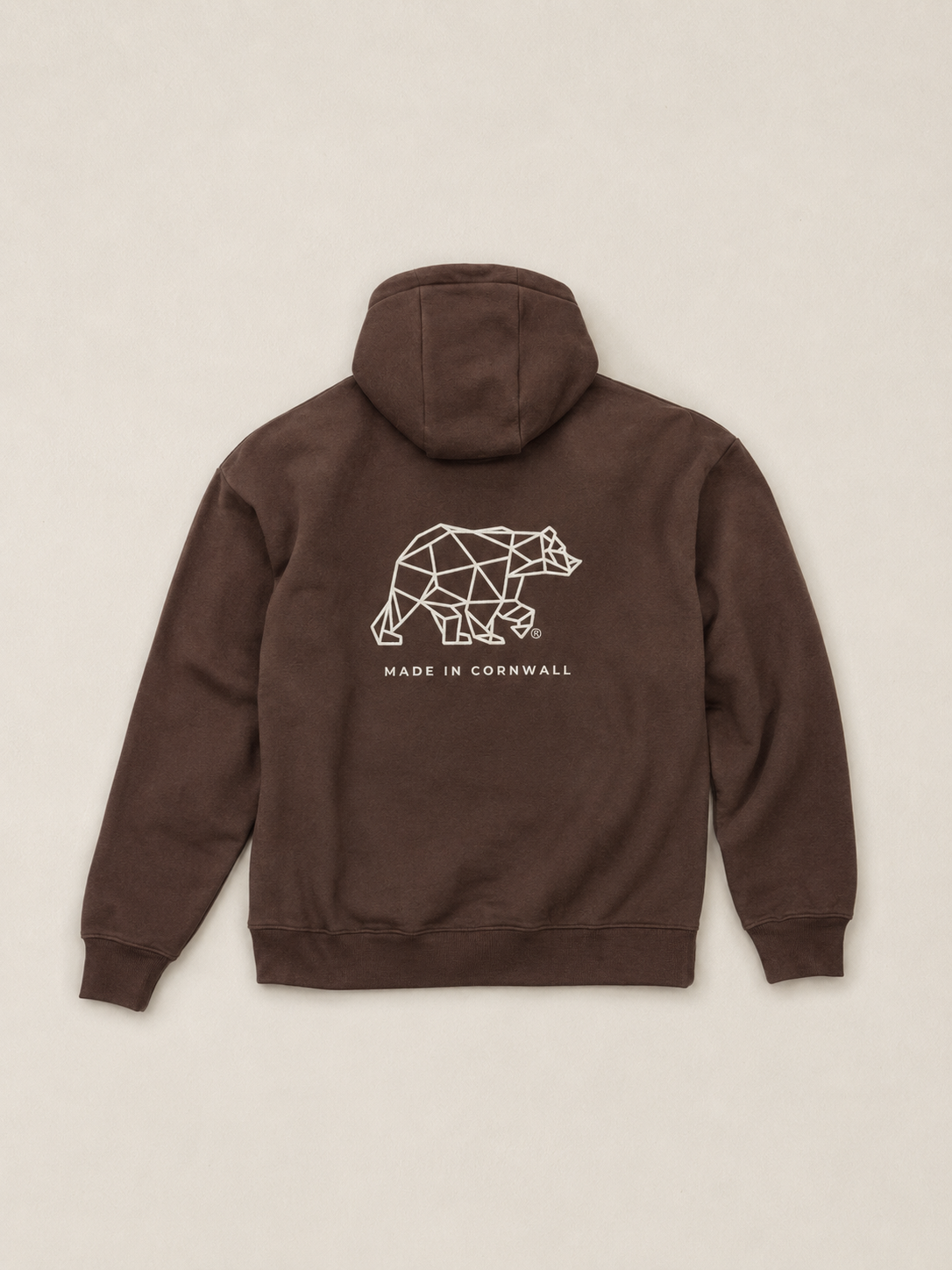 Polybear Heavyweight Hoodie - Brown