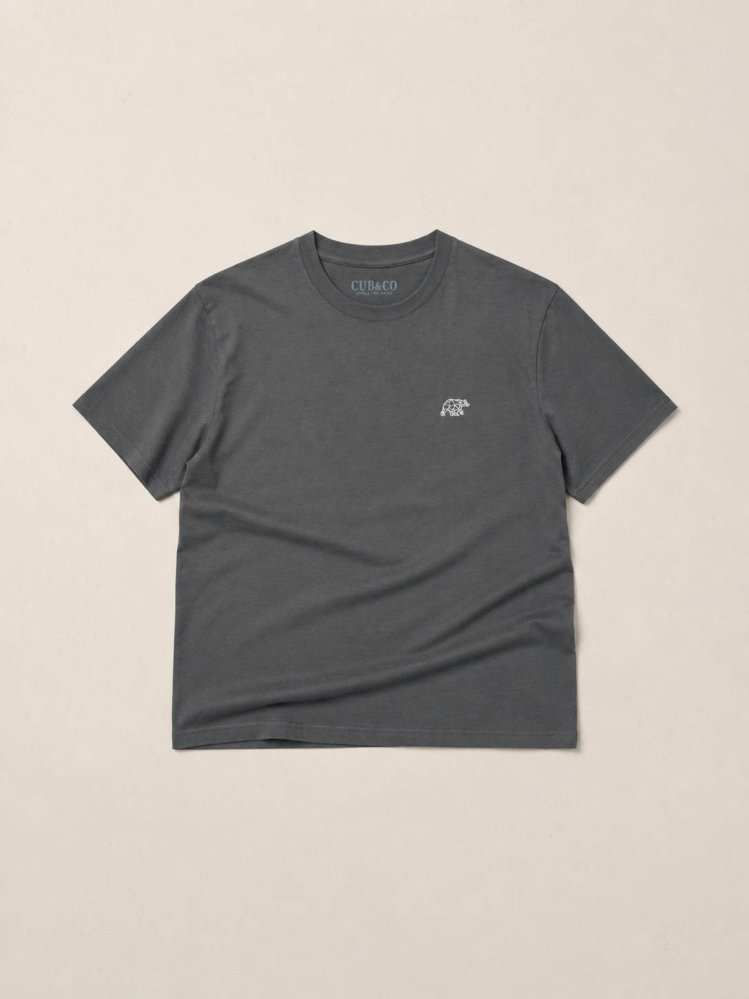Bear Essentials T-Shirt - Slate Grey