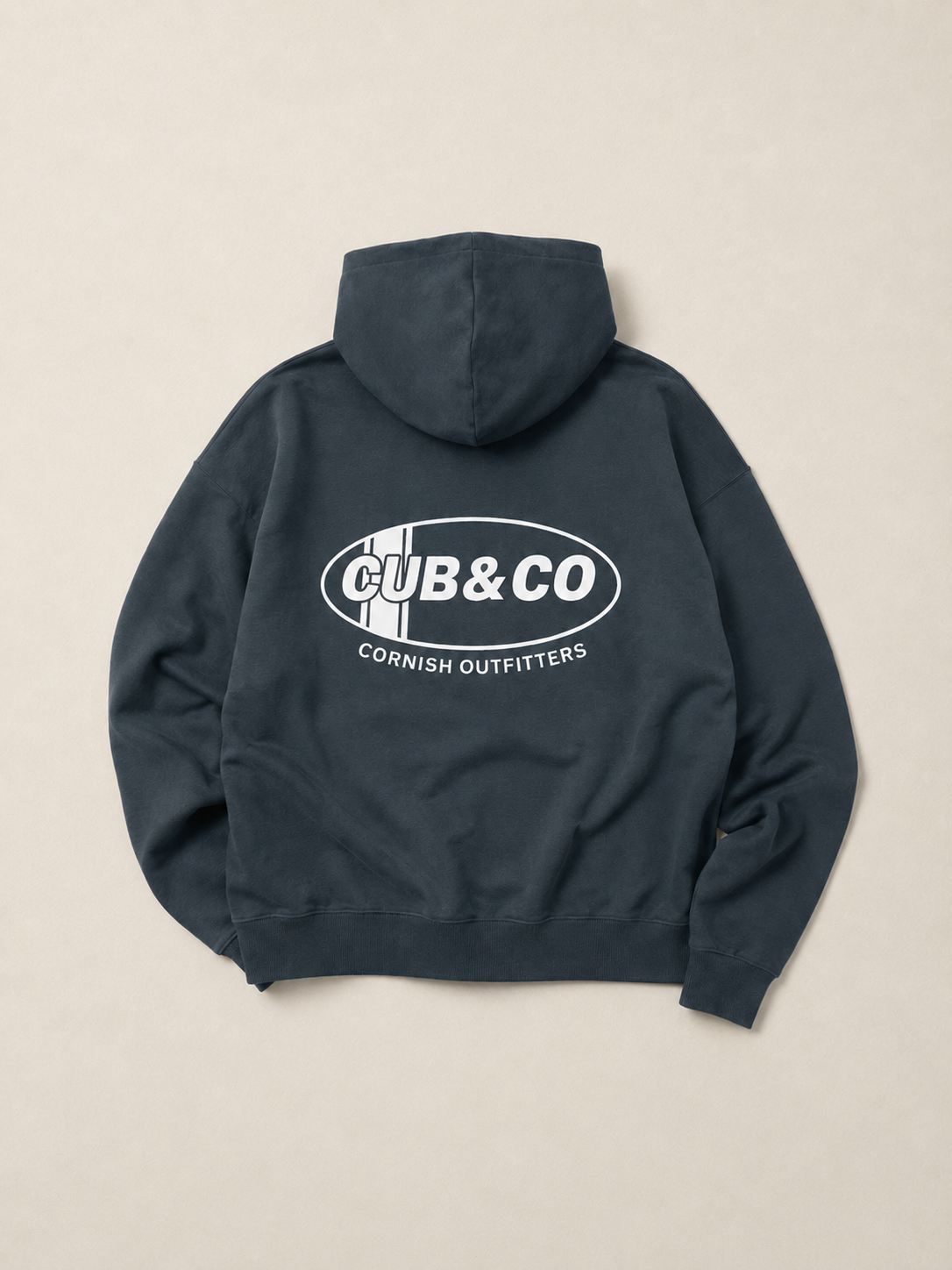 Oval Hoodie - Ink Grey