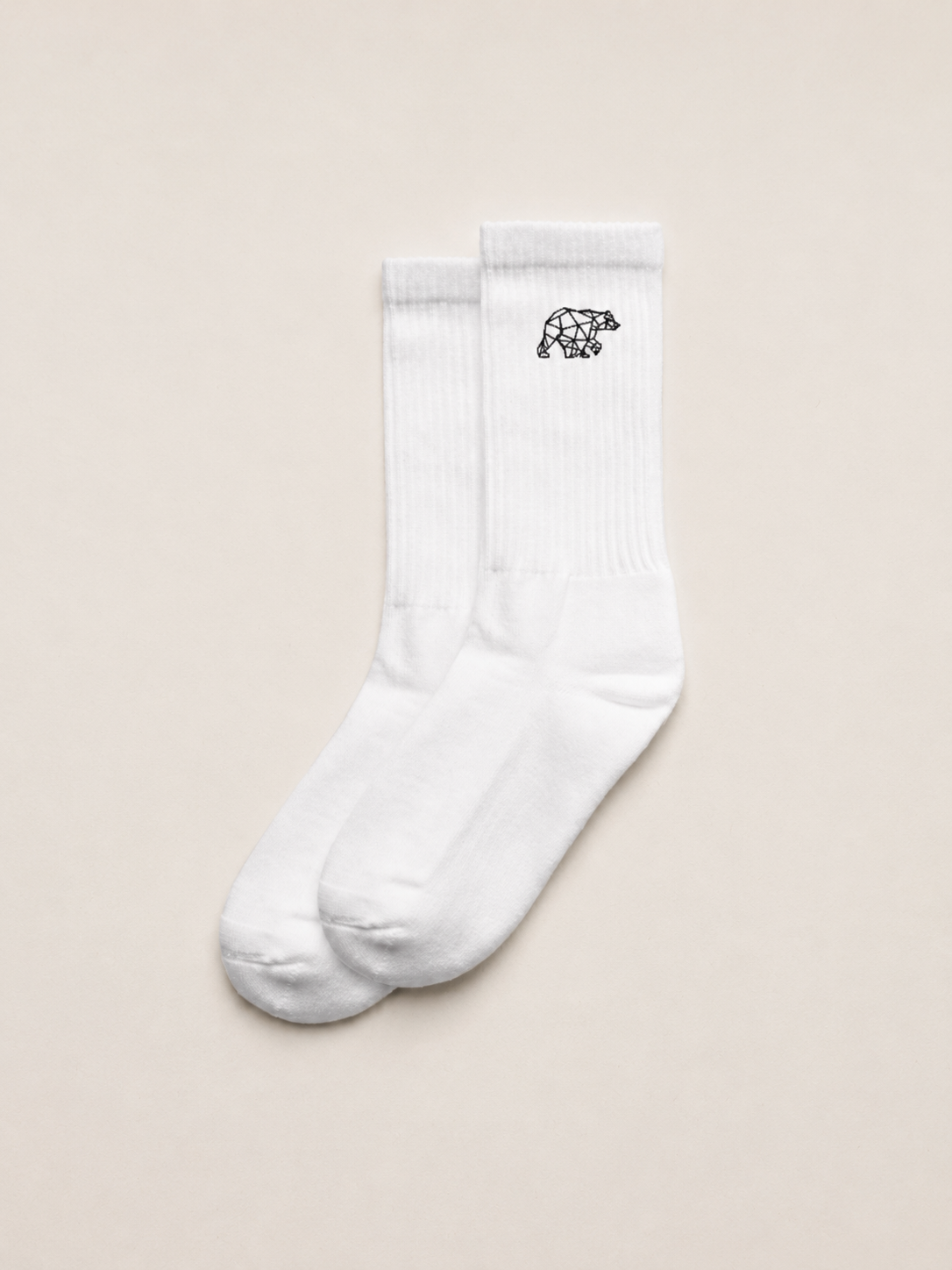 Polybear White Socks