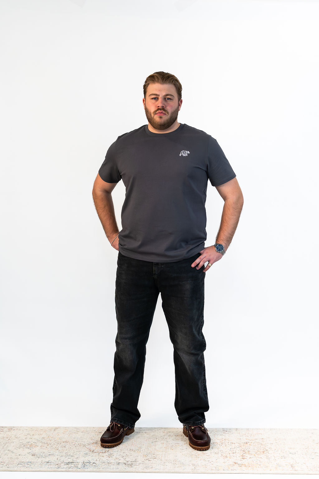 Bear Essentials T-Shirt - Slate Grey