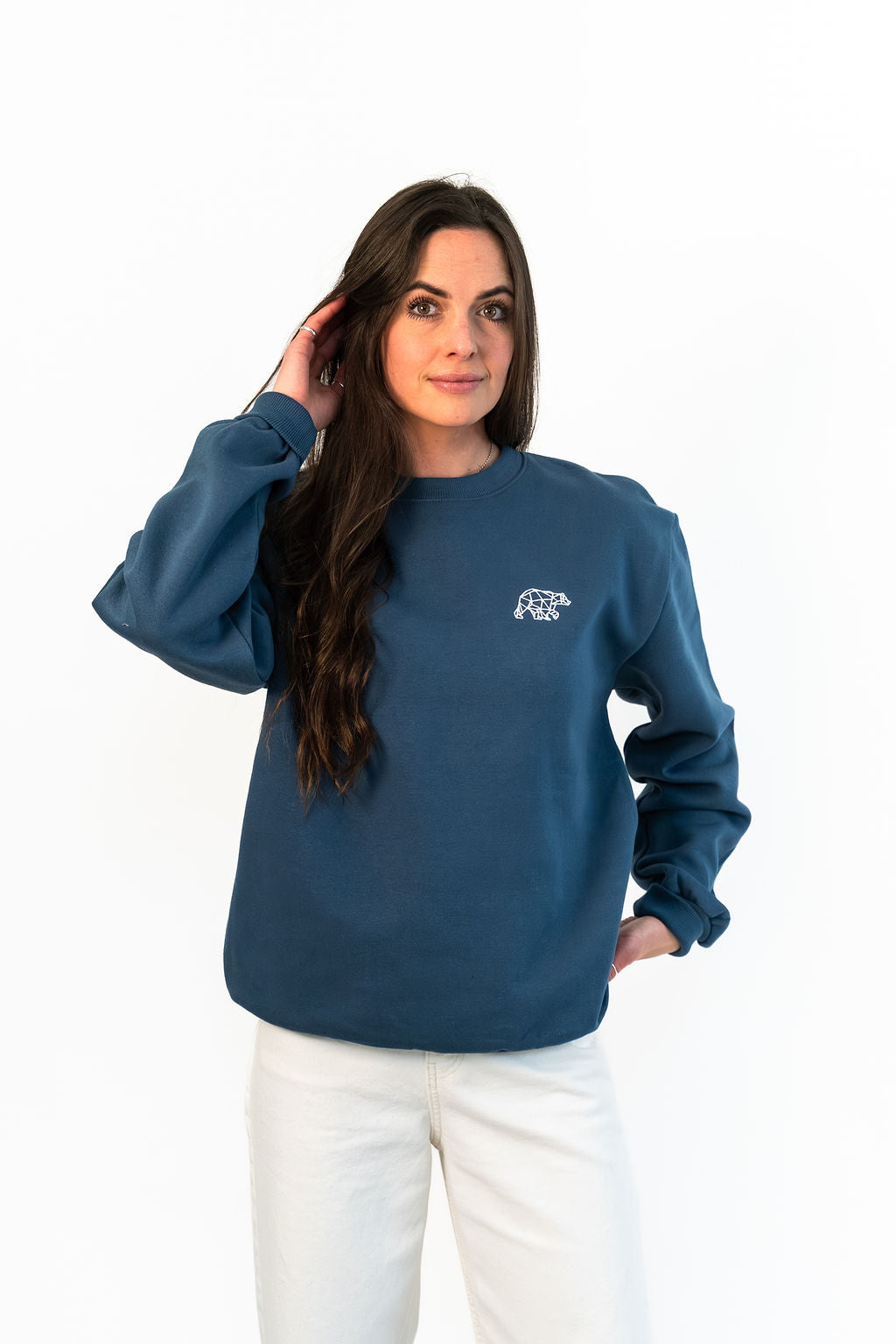 Polybear Heavyweight Sweatshirt - Vintage Blue