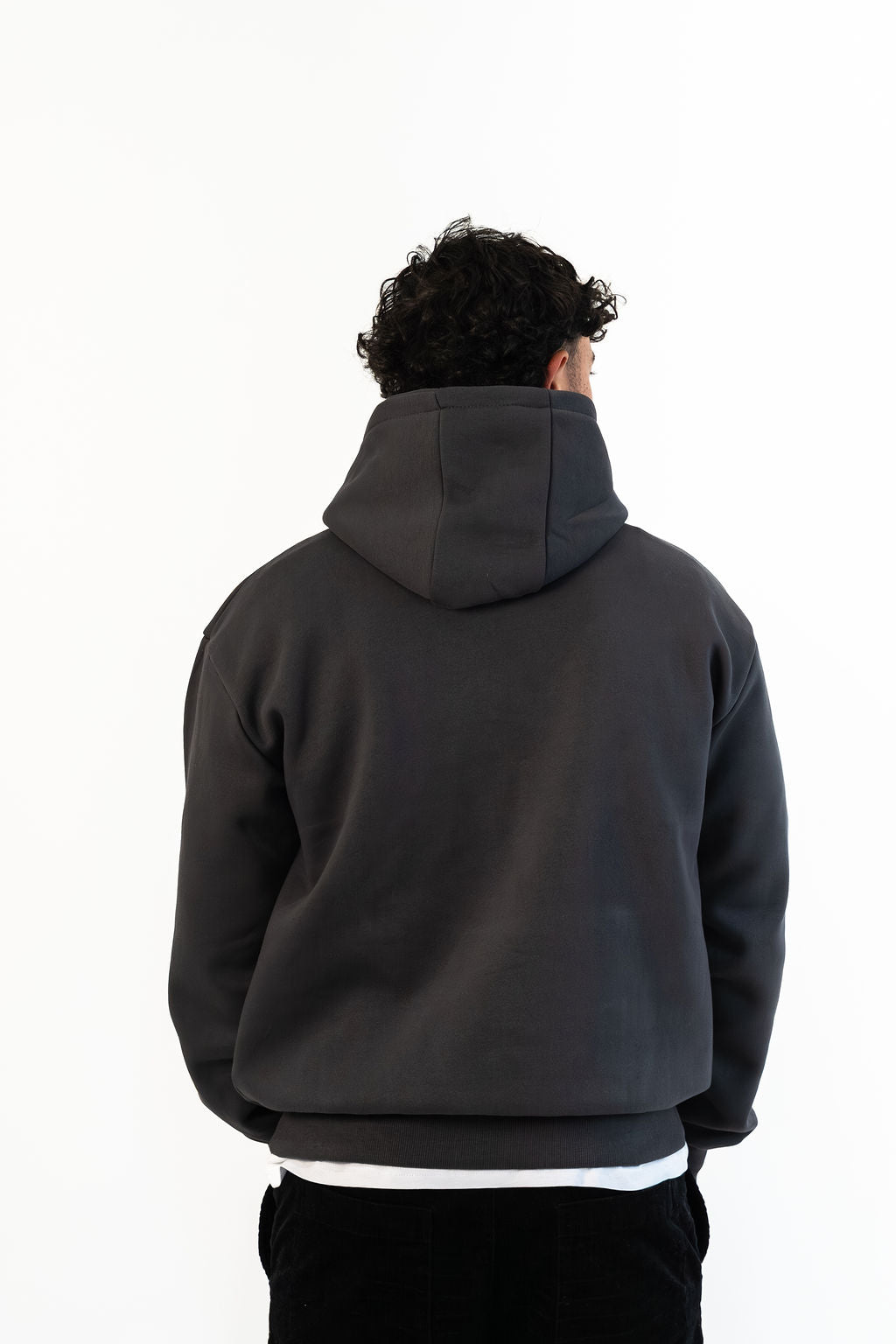 Bear Basic Heavyweight Hoodie - Slate Grey