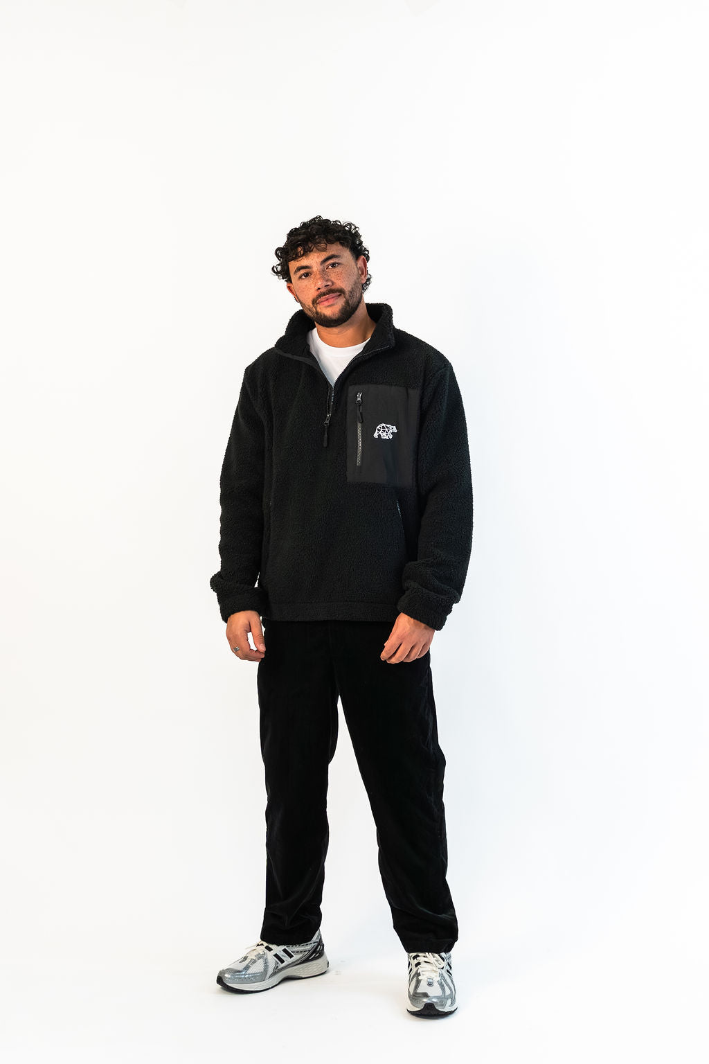Polybear Sherpa Fleece - Black