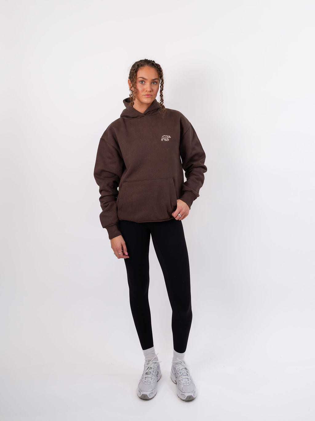 Polybear Heavyweight Hoodie - Brown
