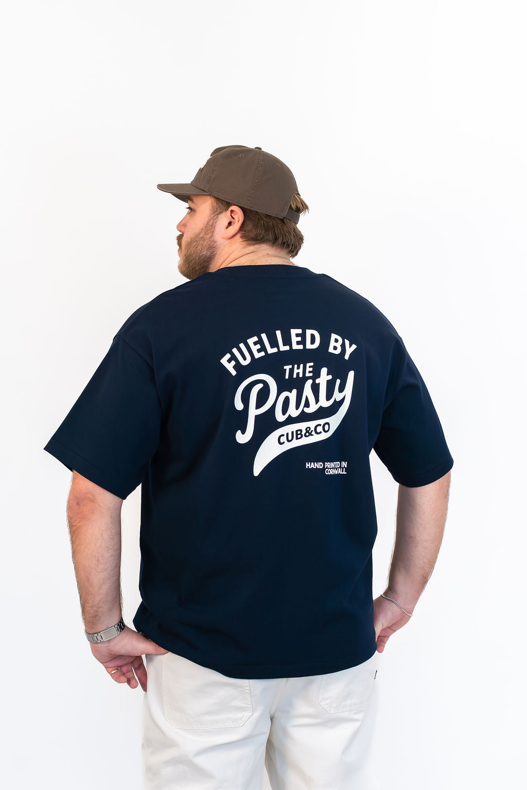 Pasty Heavyweight Box T-Shirt - Navy