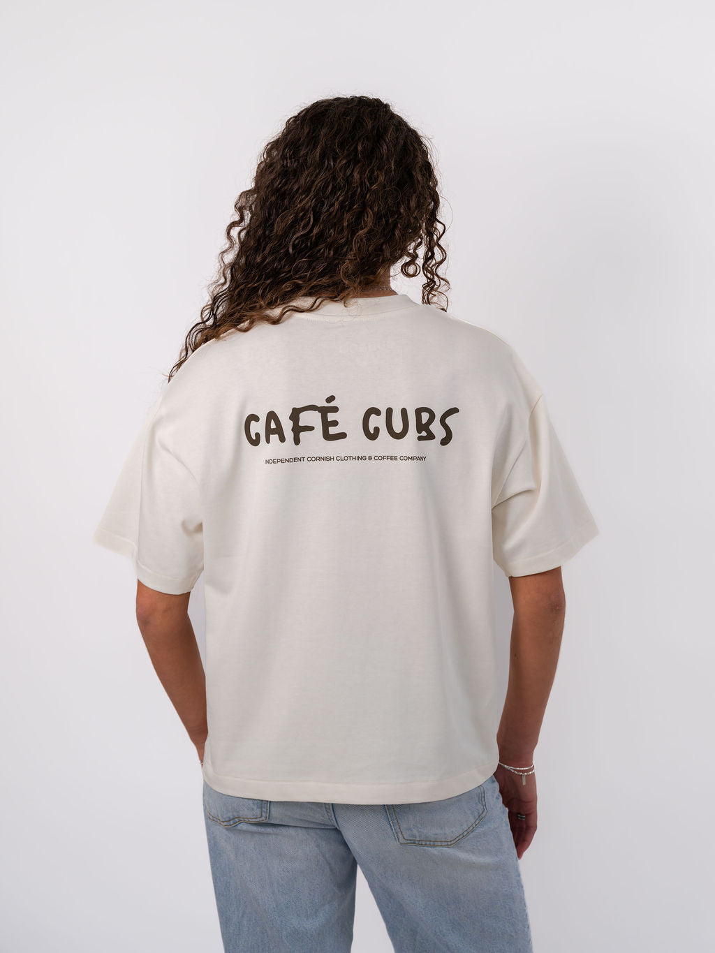 Café Cubs Heavyweight Box T-Shirt - Cornish Cream