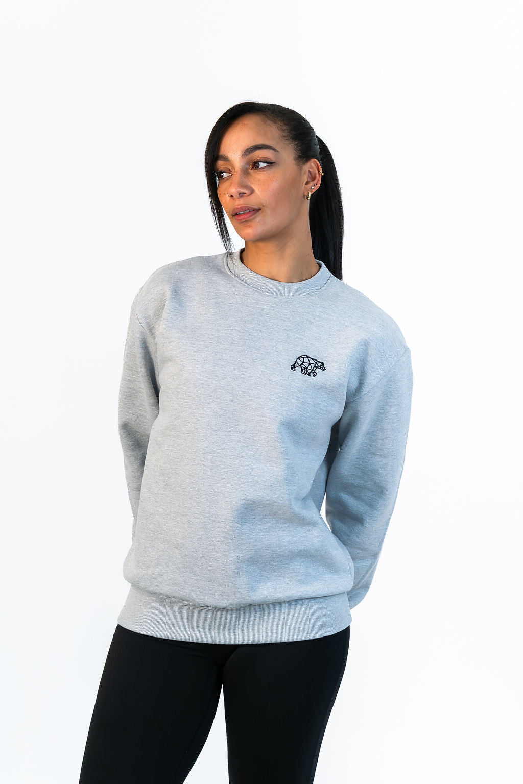 Polybear Heavyweight Sweatshirt - Heather Grey