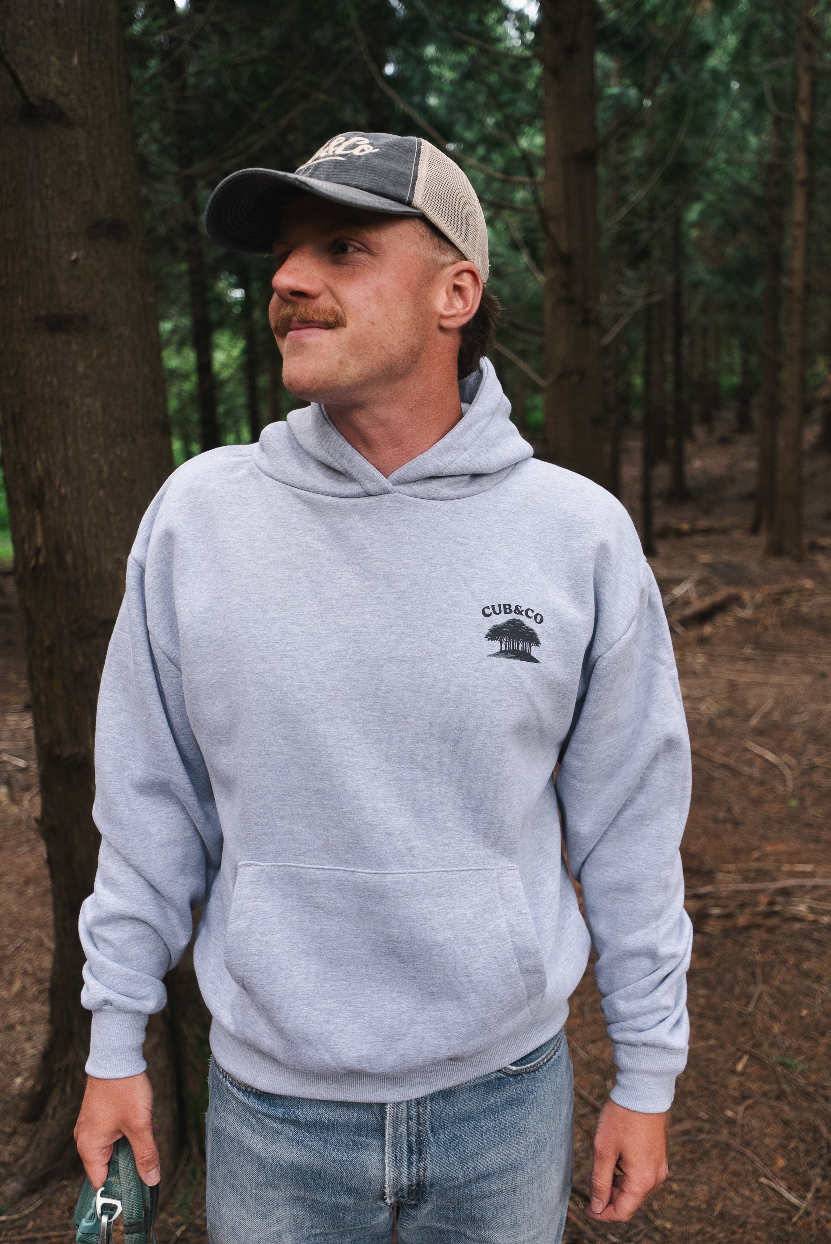 Coming Home Heavyweight Hoodie- Heather Grey