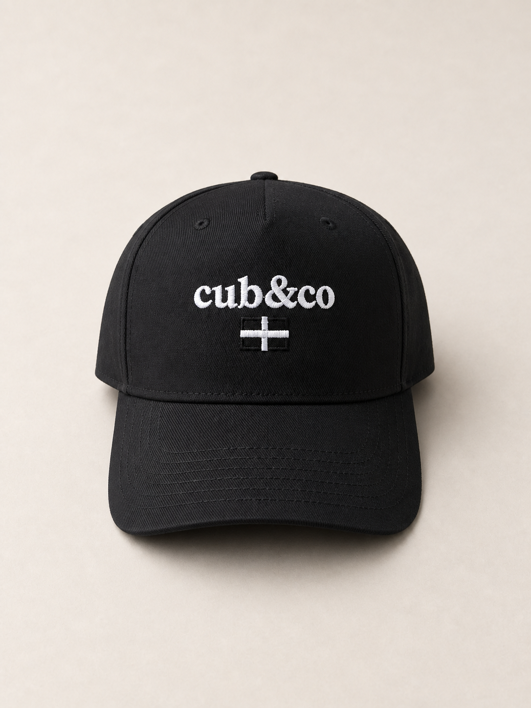 Cub&Co Kernow Cap Black