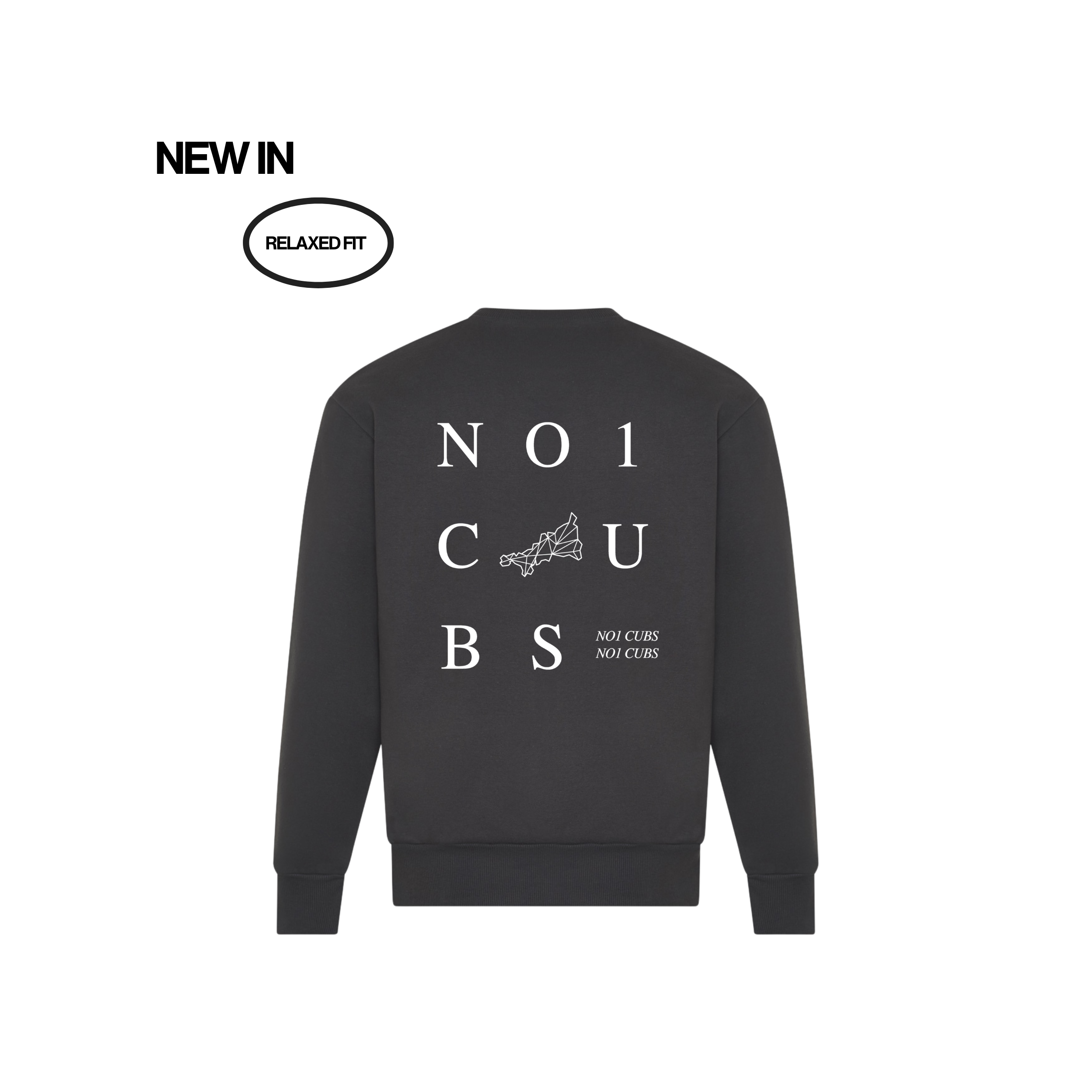 Slate Grey sweatshirt with white text and Cornwall design on a white background