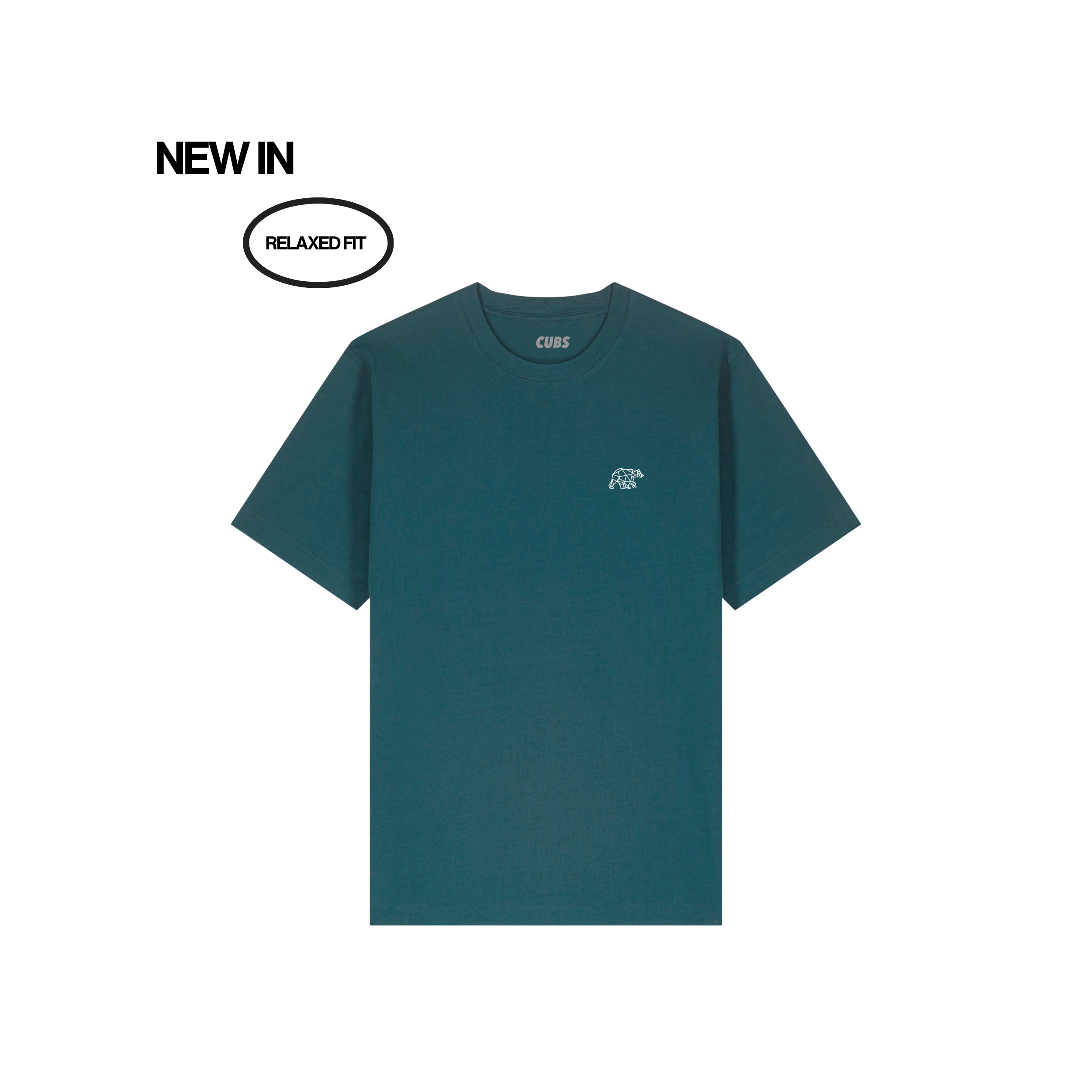 Polybear Heavyweight Relaxed T-Shirt - Sea Teal