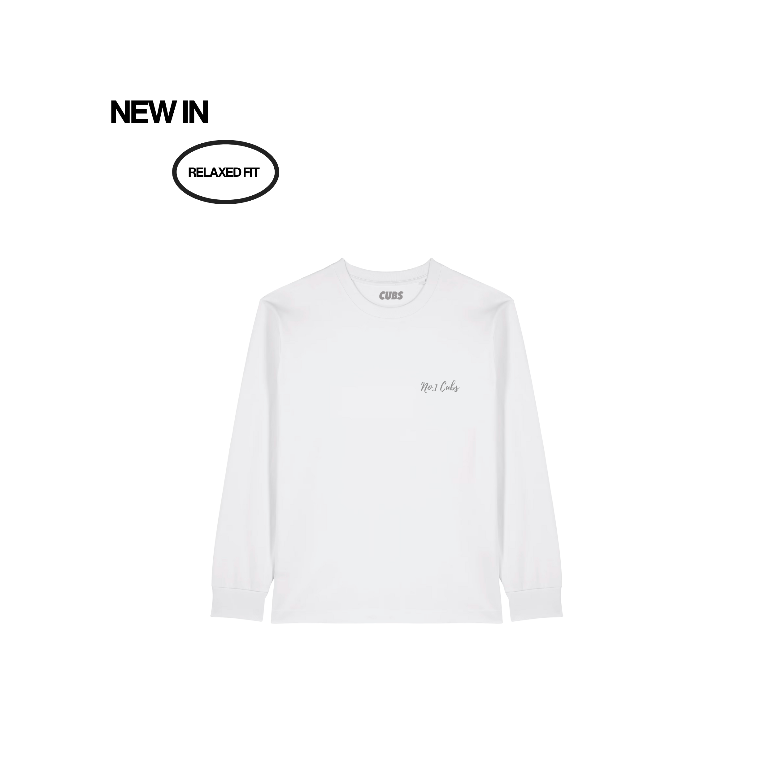 Waves Heavyweight Relaxed Long Sleeve T-Shirt - White