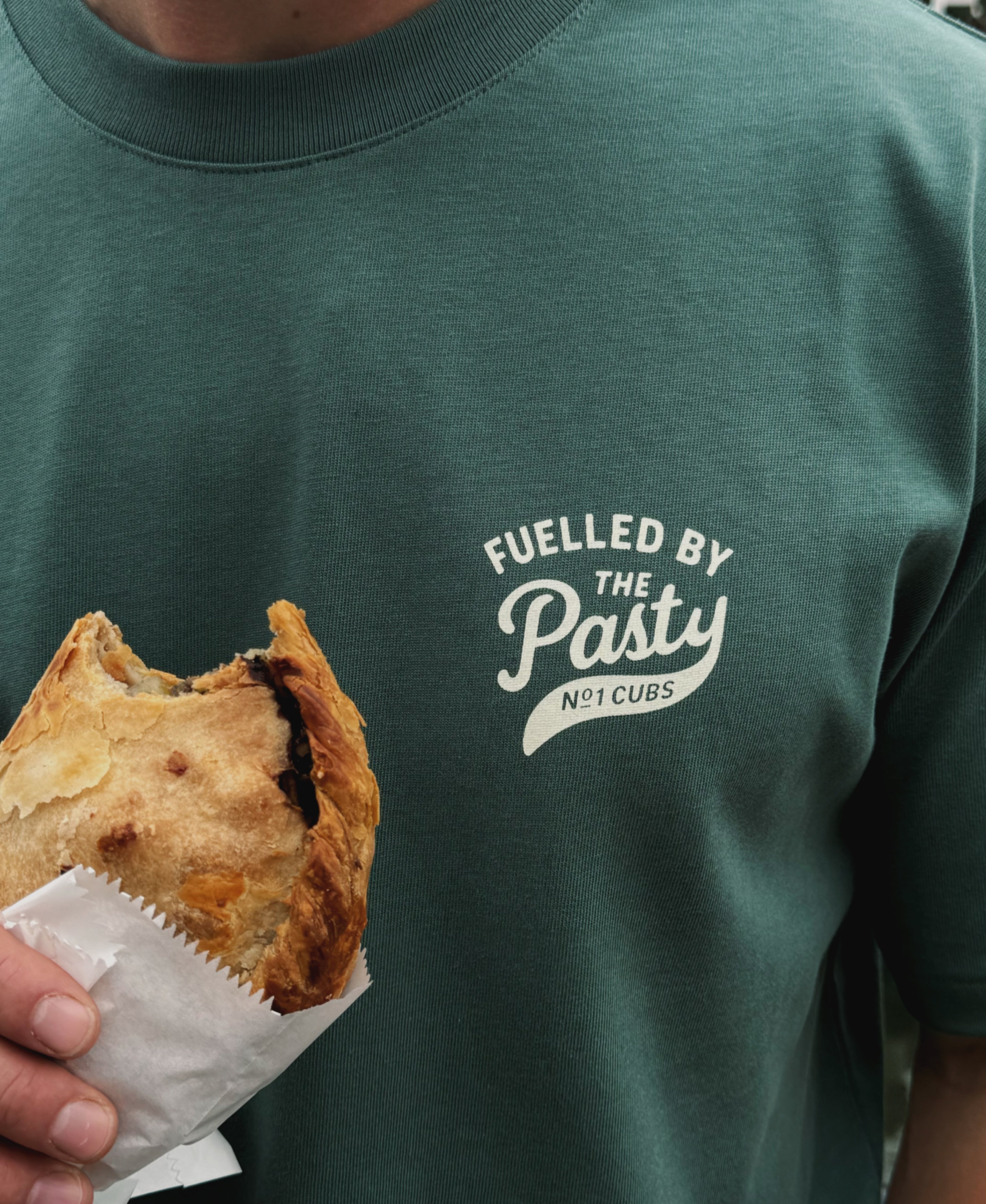 Pasty Heavyweight Box T-Shirt - Emerald Green