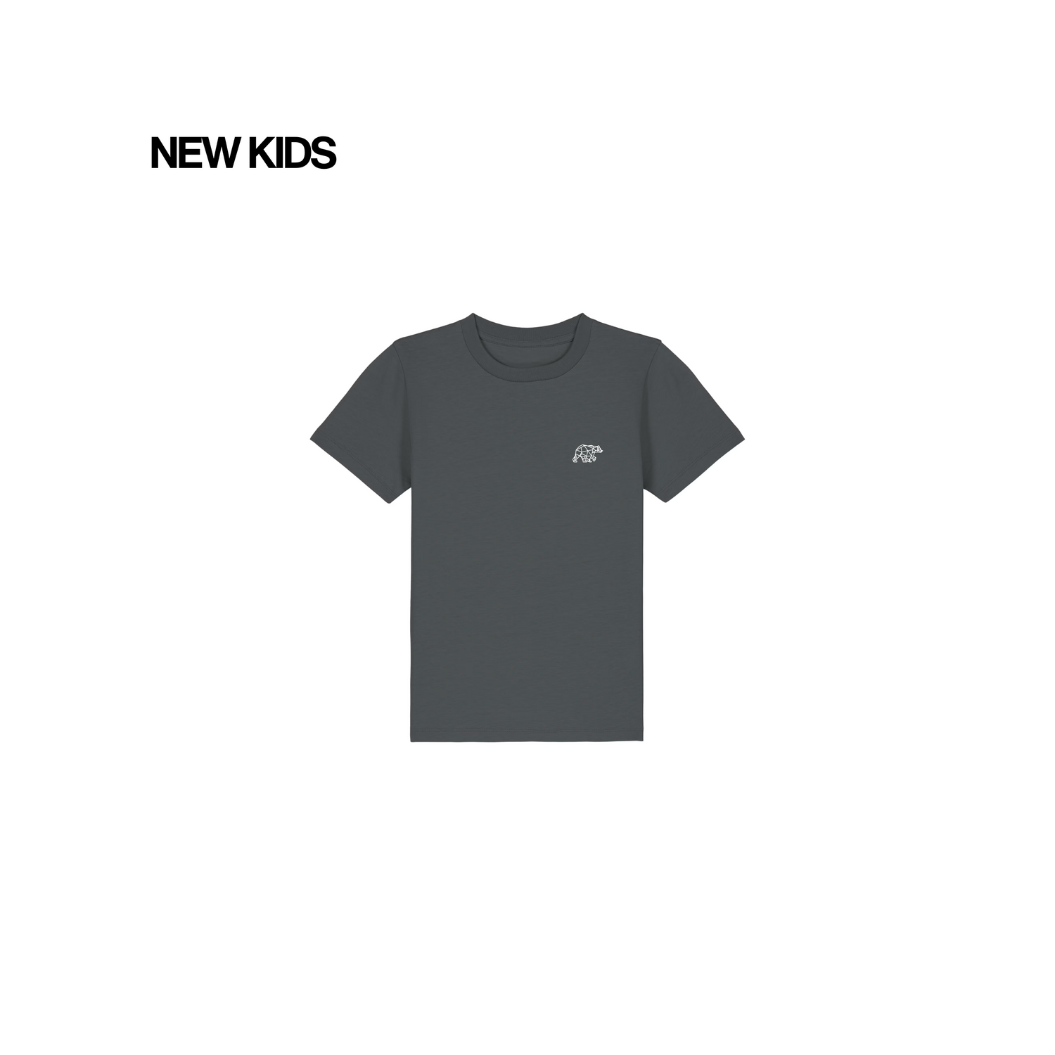 Kids 3 Tier Slate Grey T-Shirt