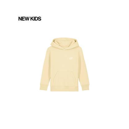 Kids Pale Yellow 3 Tier Hoodie