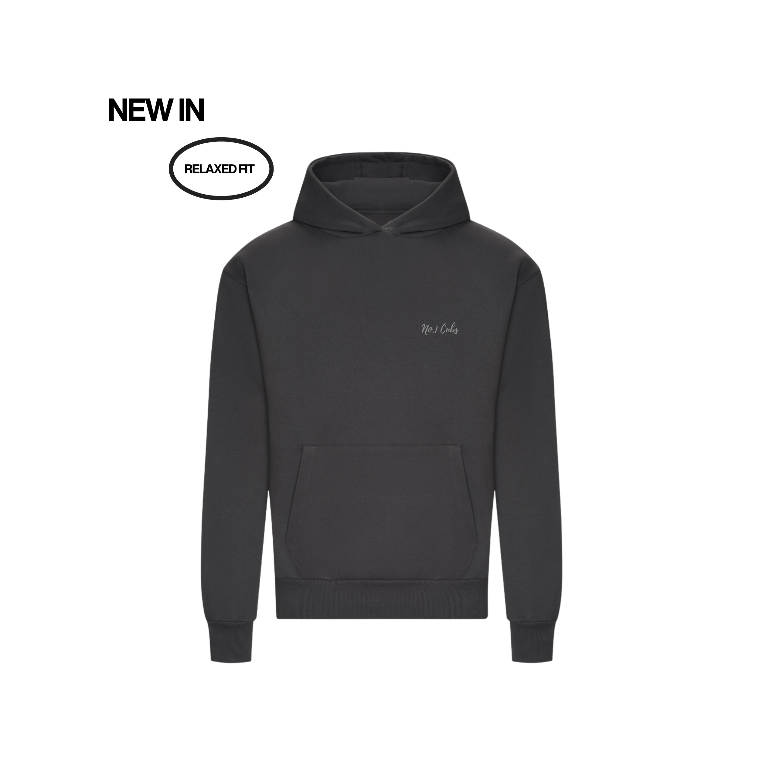 Waves Heavyweight Hoodie - Slate Grey