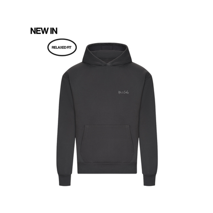 Waves Heavyweight Hoodie - Slate Grey