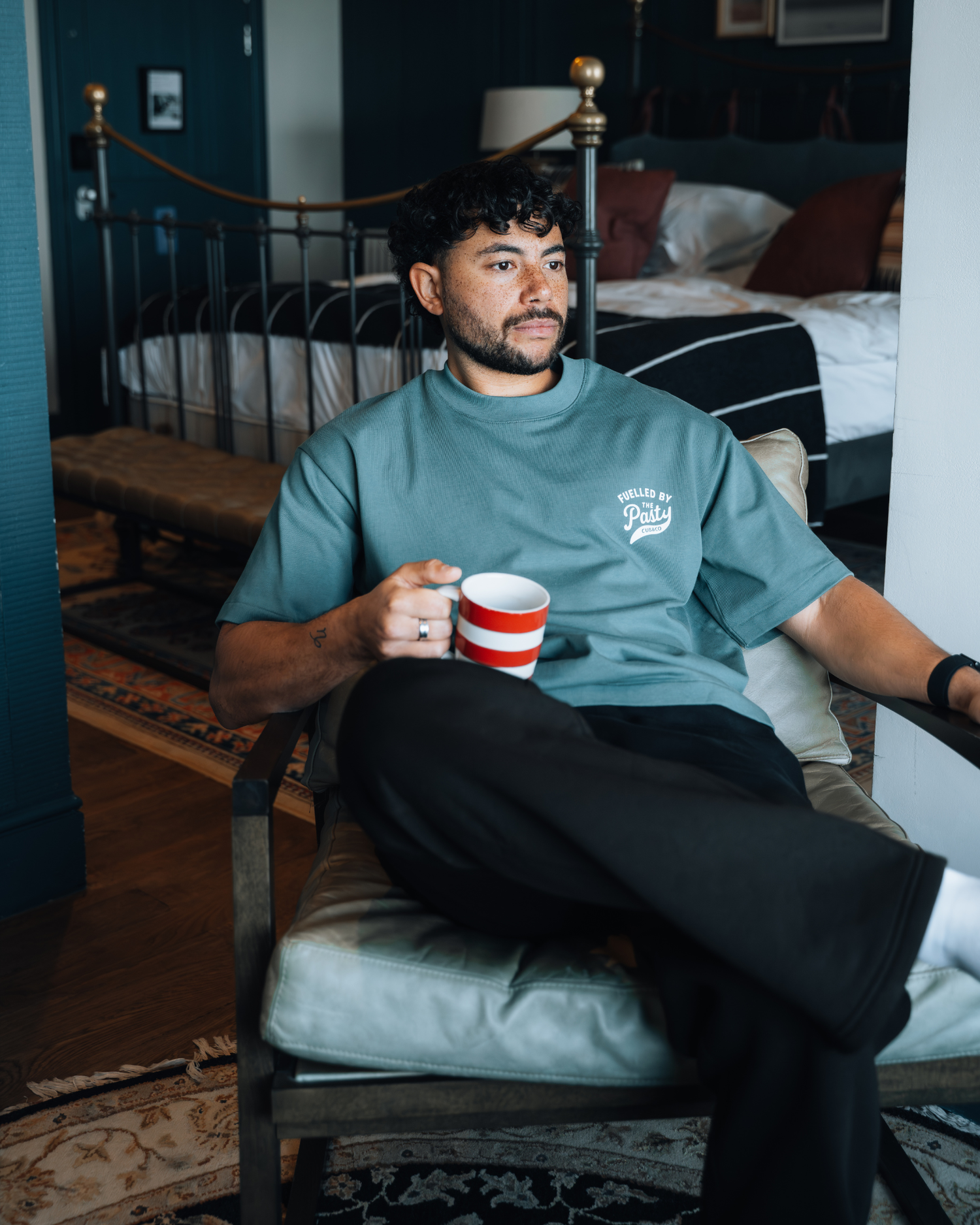 Pasty Heavyweight Box T-Shirt - Sage Green