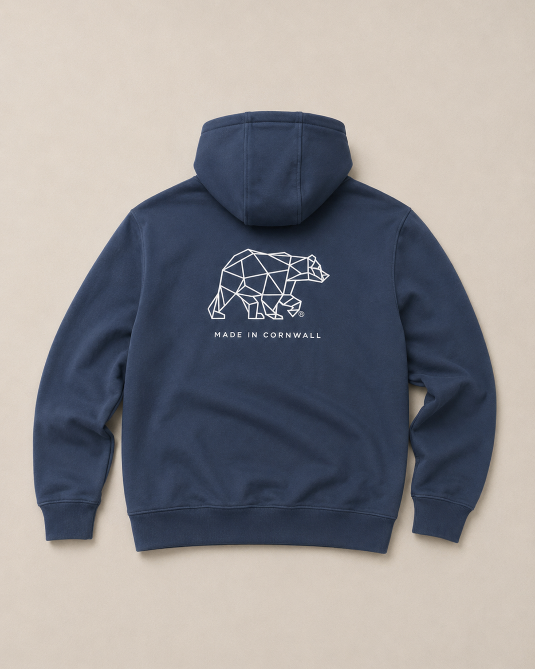 Bear Heavyweight Hoodie - Vintage Blue