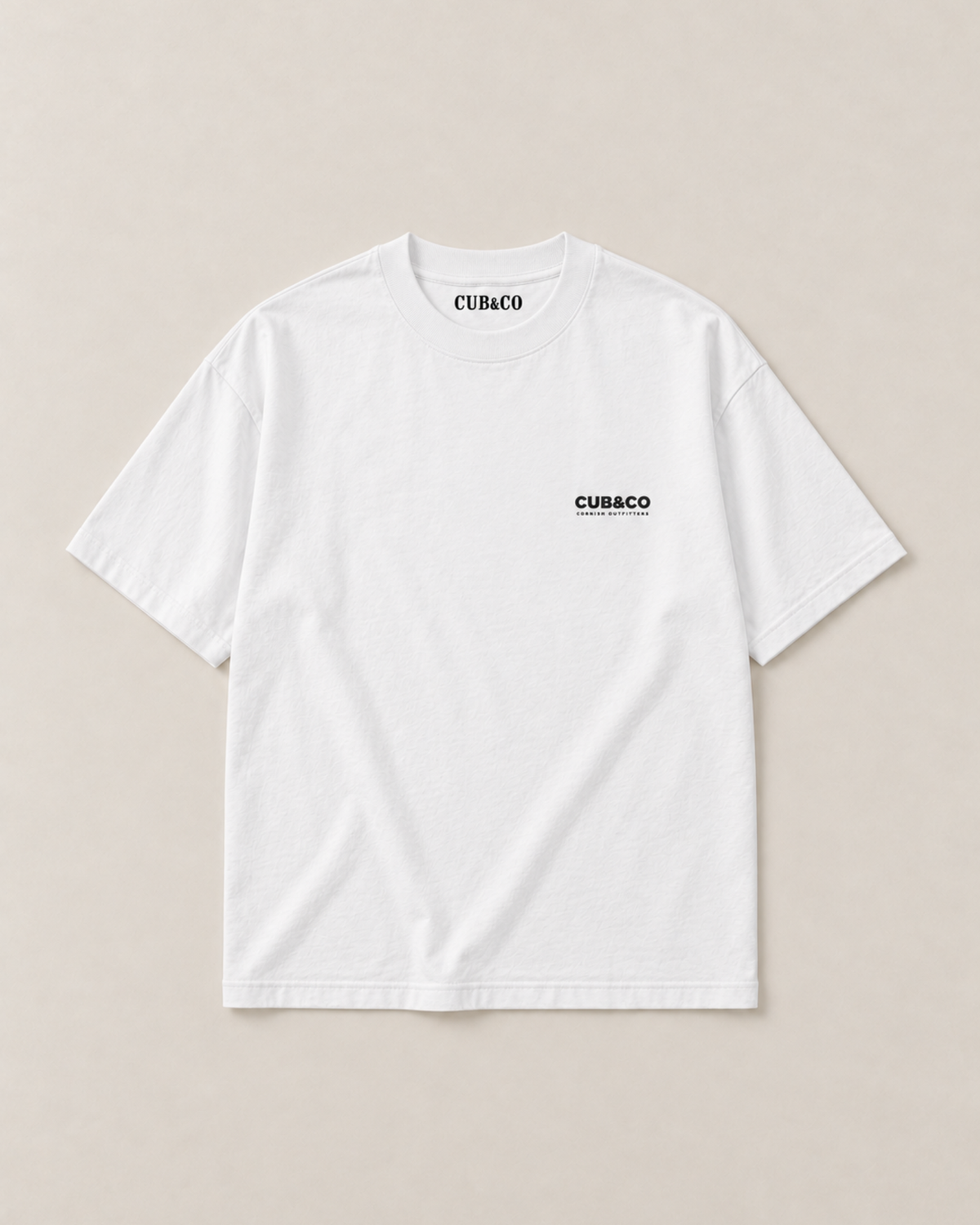 Cornish Coast T-Shirt – White