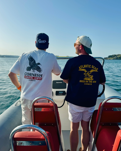 Atlantic Heavyweight Box T-Shirt - Navy