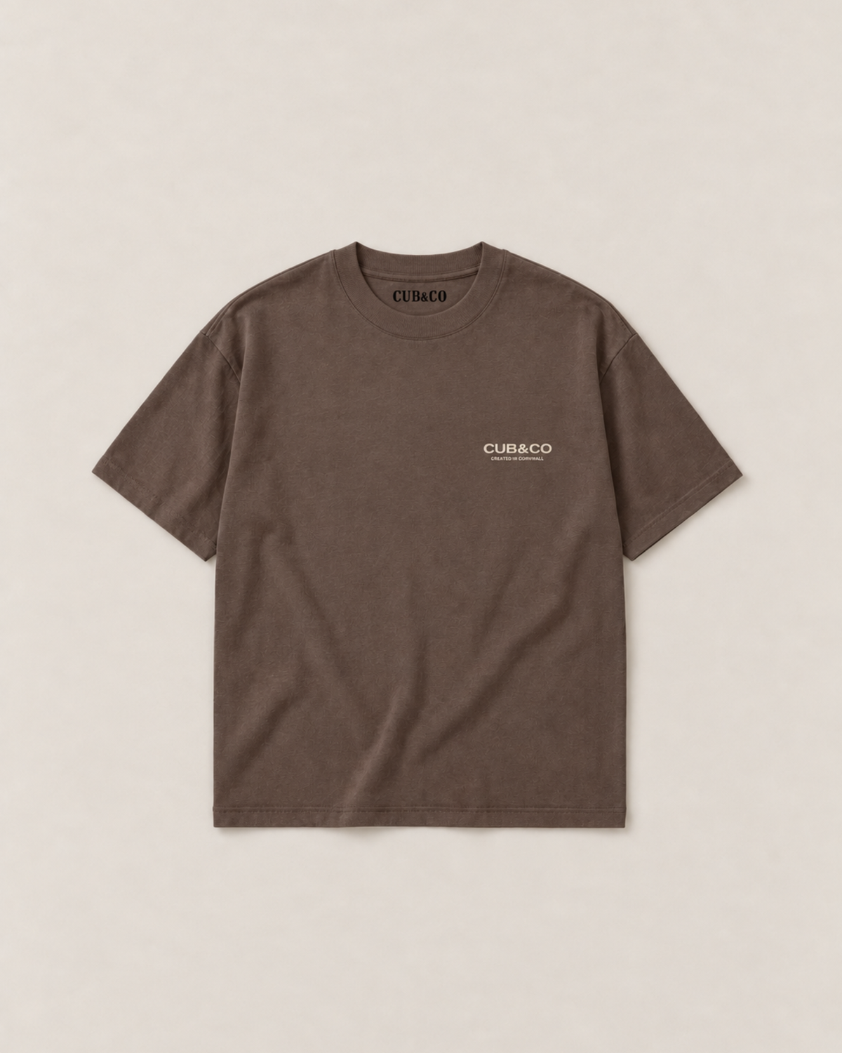 Block T-Shirt – Brown
