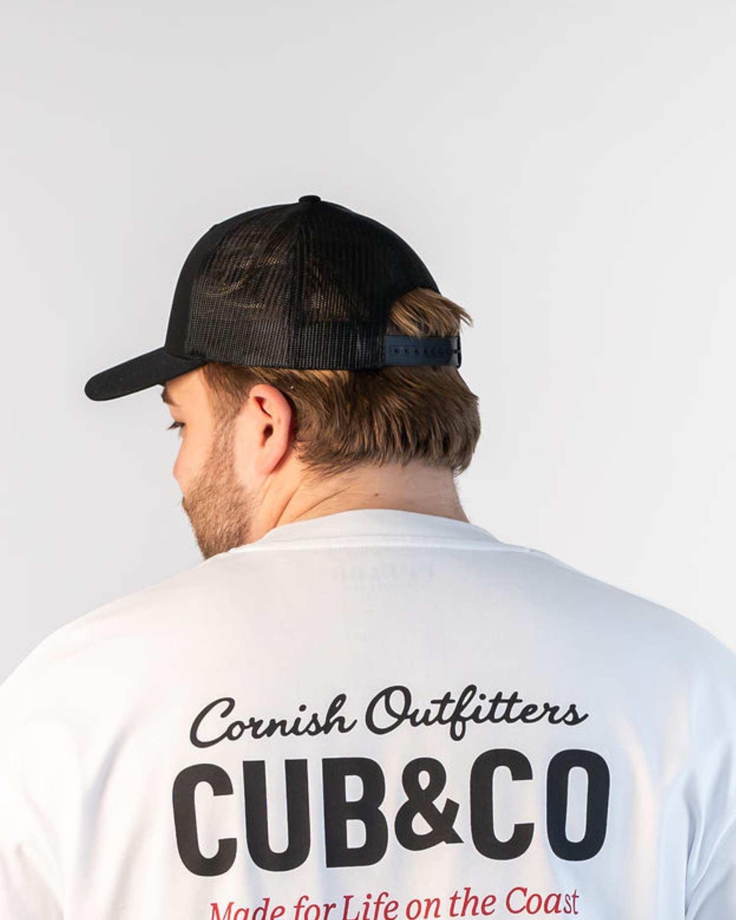 Polybear Black Trucker Cap