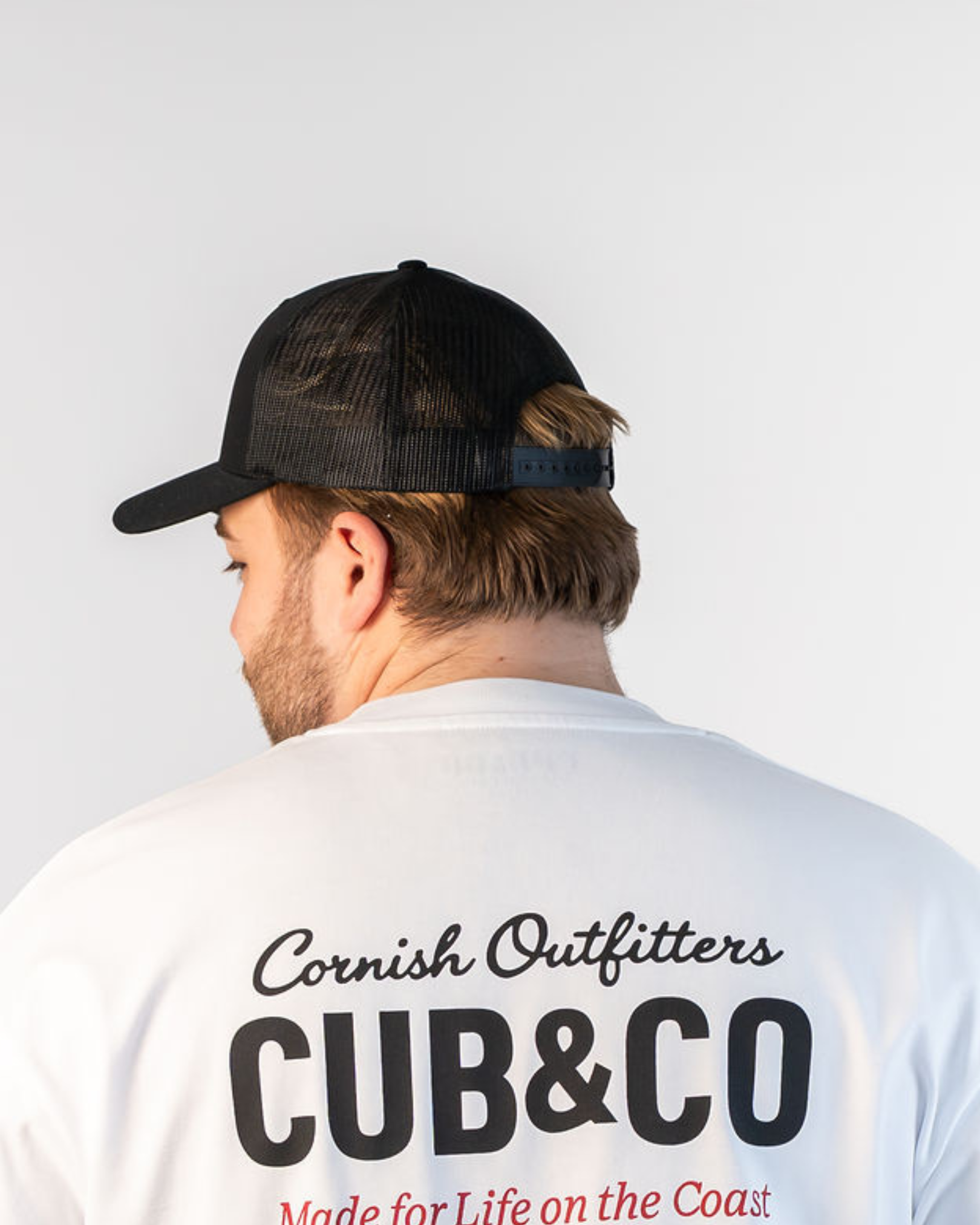 Polybear Black Trucker Cap