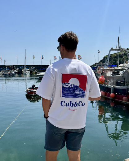 Habour Heavyweight Box T-Shirt – White