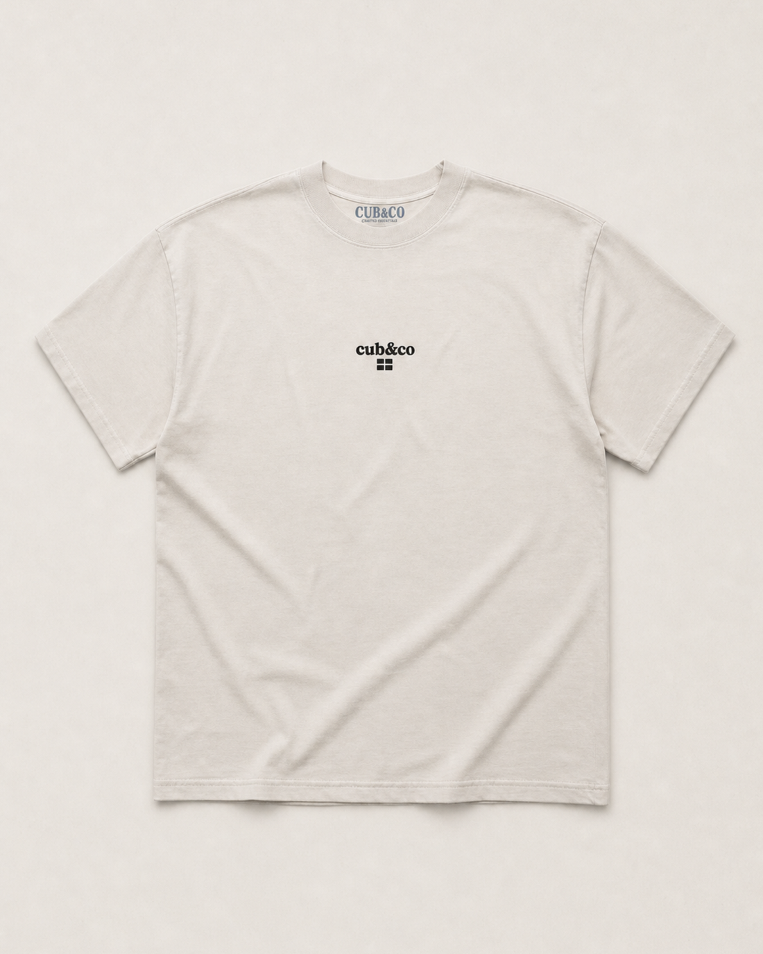 Kernow Washed Cream T-Shirt