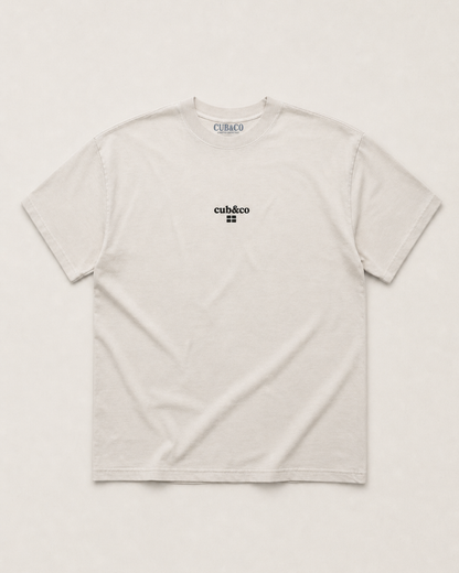 Kernow Washed Cream T-Shirt