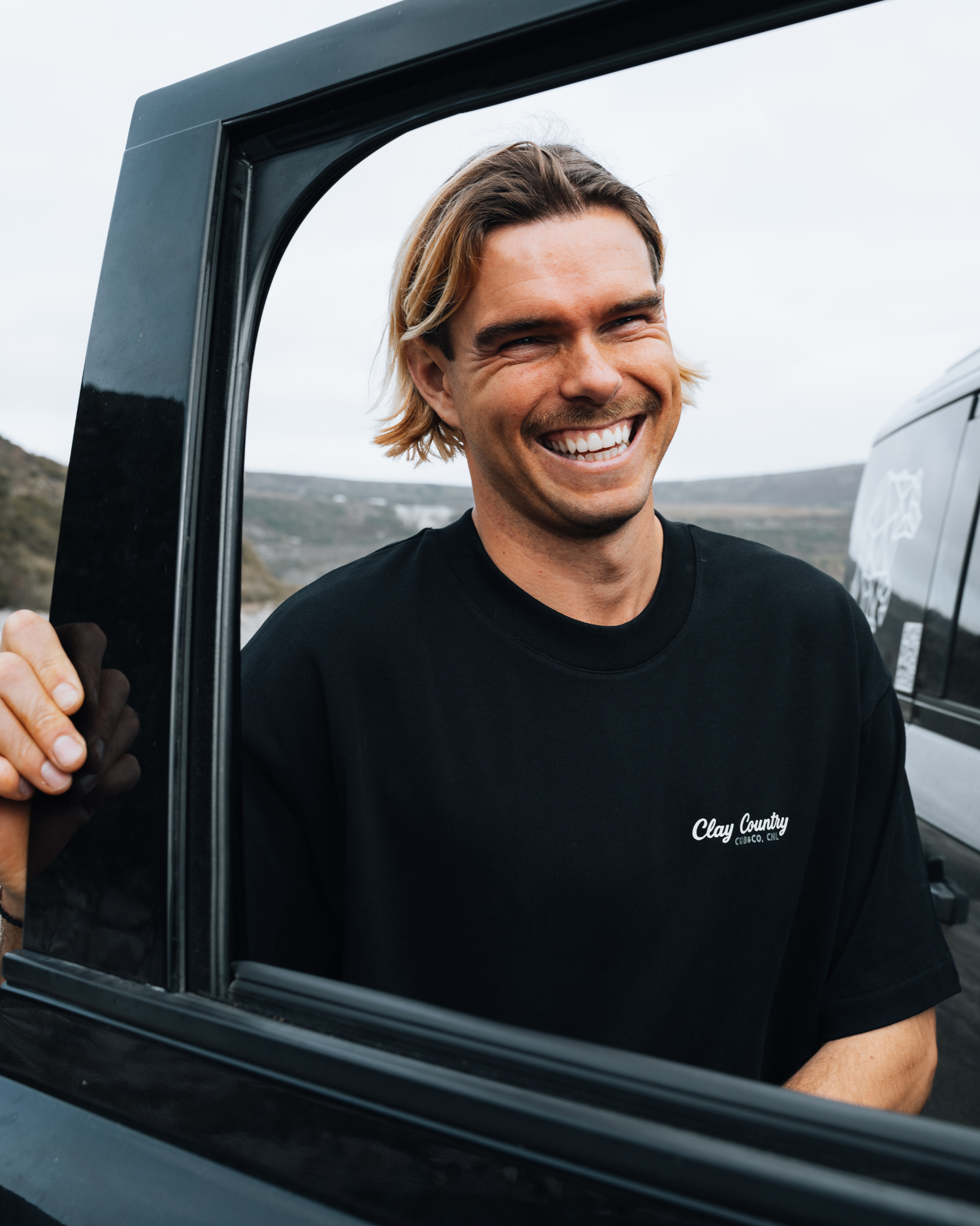 Clay Country Heavyweight Box T-Shirt - Black