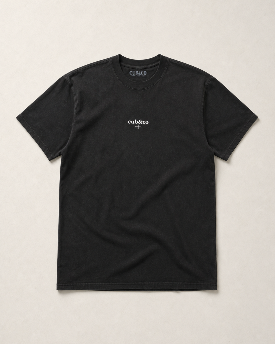 Kernow Washed Black T-Shirt